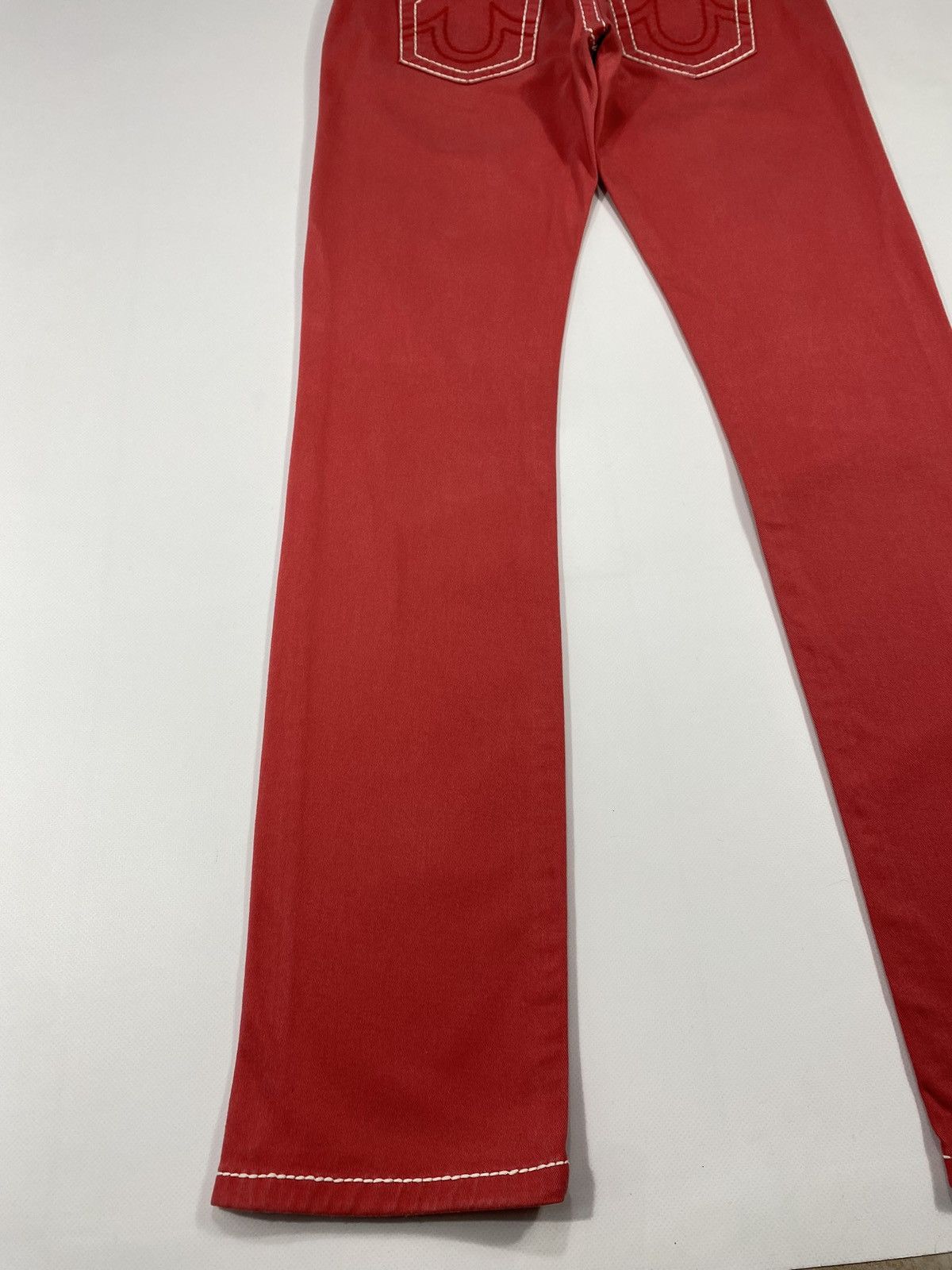 True Religion 🔥LASTDROP🔥 Y2K True Religion Geno Low Rise Coral Pink Pants Size 31" - 5 Thumbnail