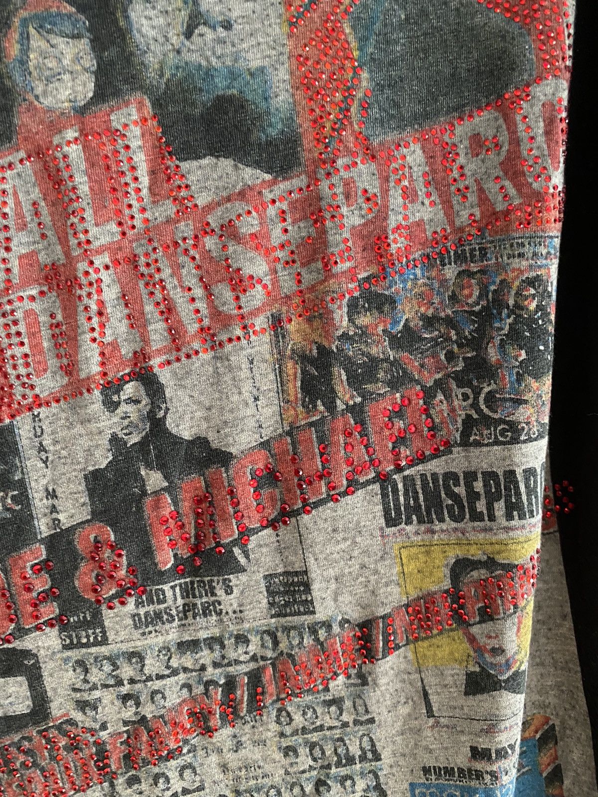 Hysteric Glamour Japanese ifsixwasnine style glitter quotes tshirts Size US M / EU 48-50 / 2 - 6 Thumbnail