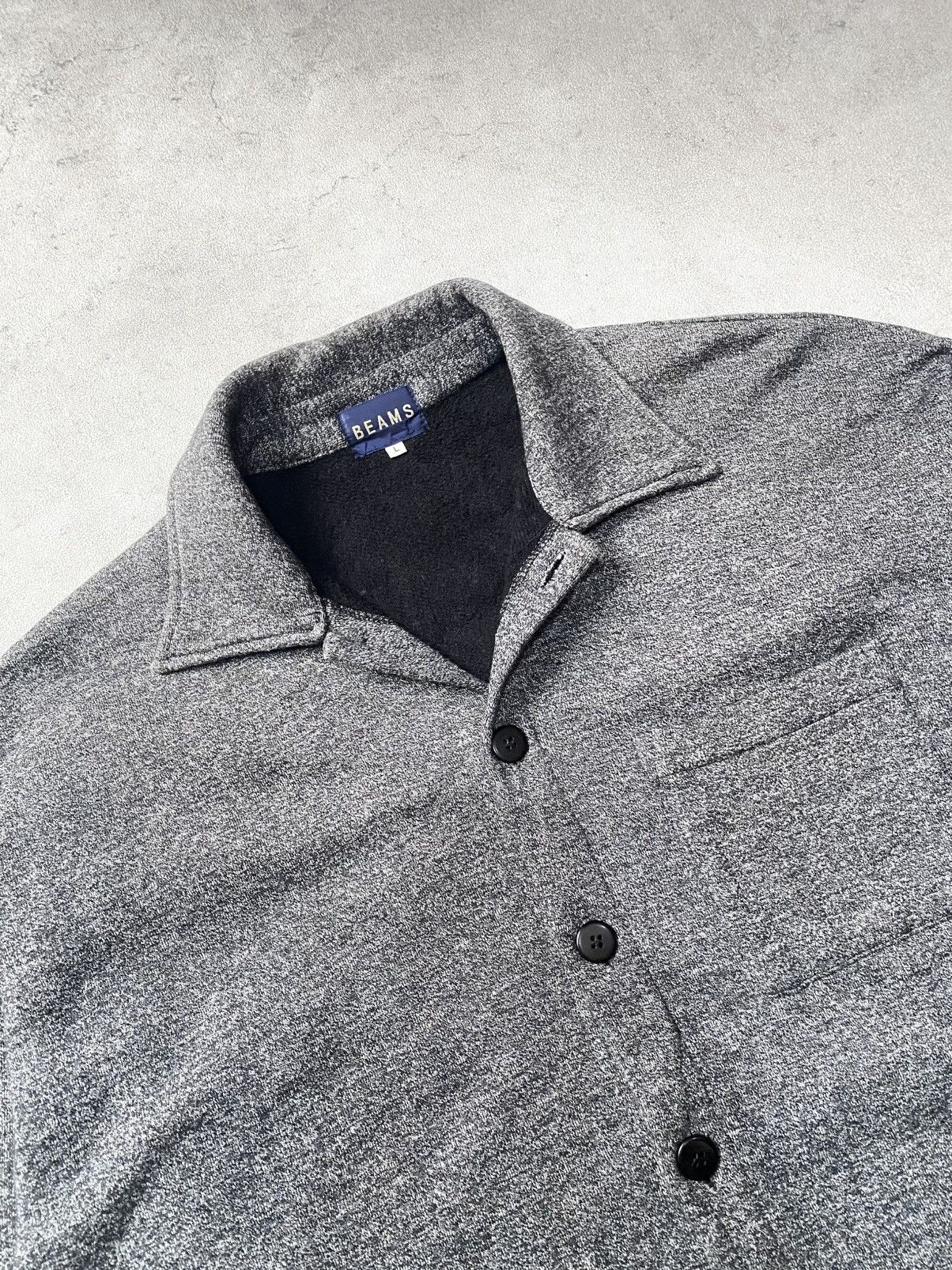 Beams Plus 90s BEAMS SINGLE POCKET OVERSHIRT Size US L / EU 52-54 / 3 - 4 Thumbnail