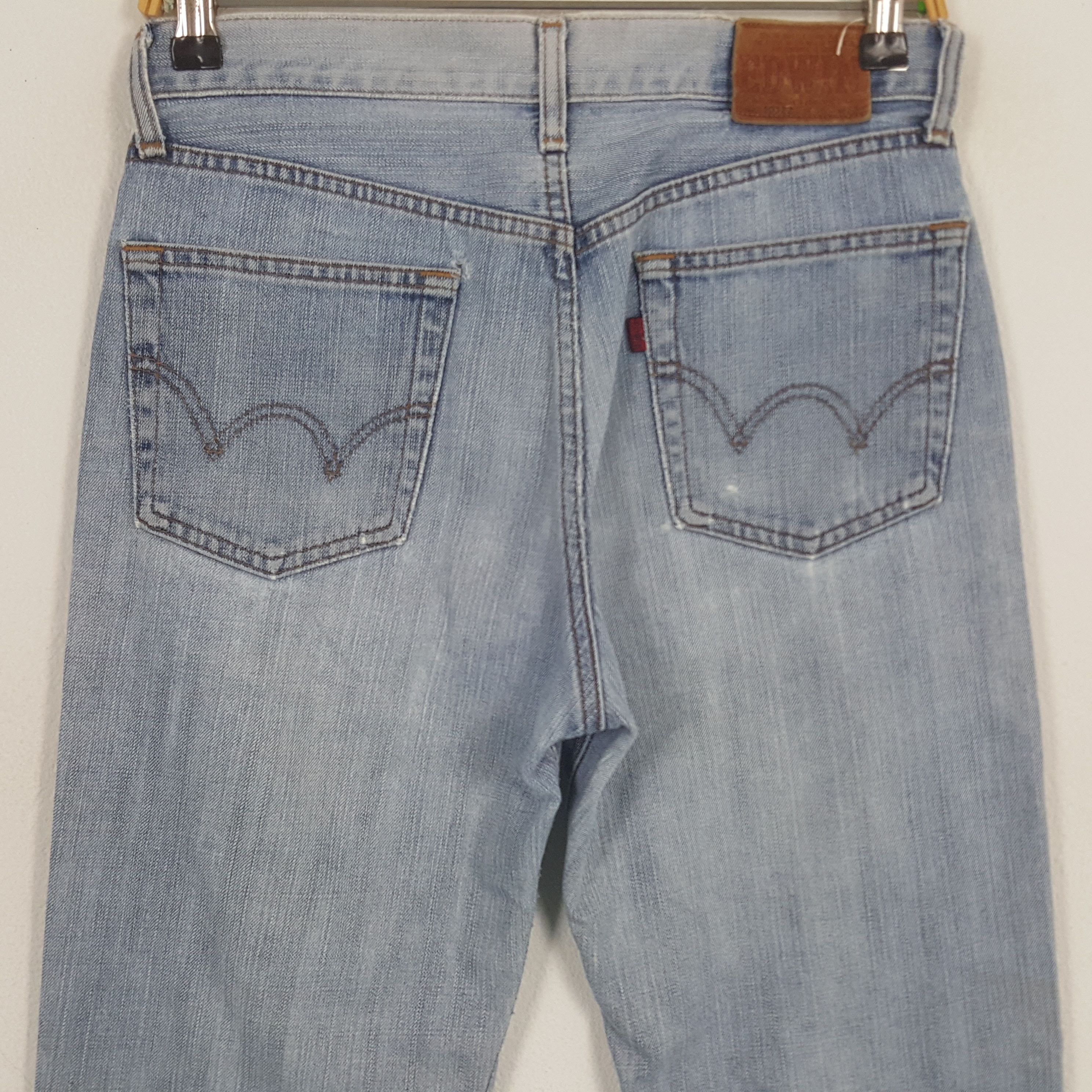 Edwin × Vintage Vintage Edwin Japanese Distressed Style Denim Jeans Size US 28 / EU 44 - 5 Thumbnail