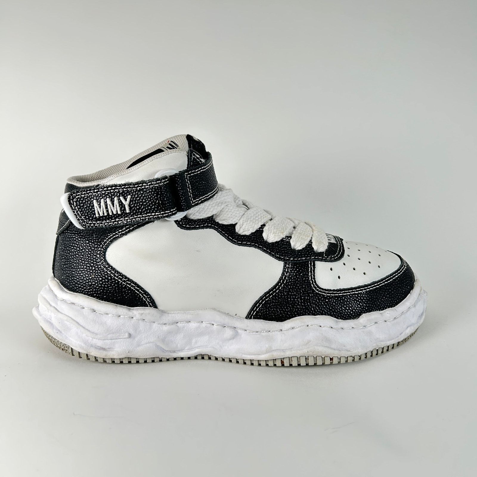 Mki Miyuki Zoku MMY Black/White High Tops Size 42 Size US 9 / EU 42 - 1 Thumbnail