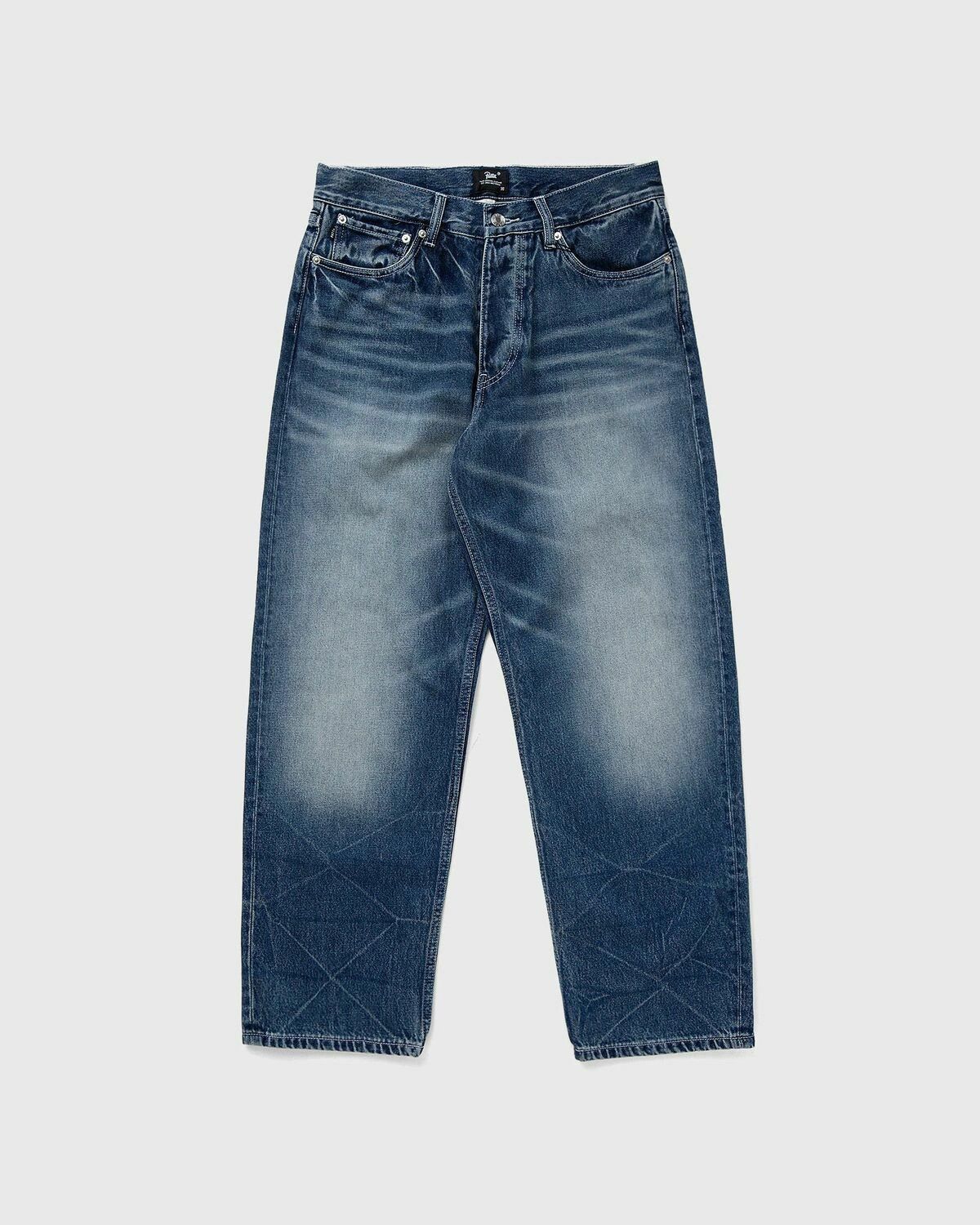 Patta o1mle1025 Patta Washed Loose Fit Denim Pants in Blue Size US 36 / EU 52 - 1 Thumbnail