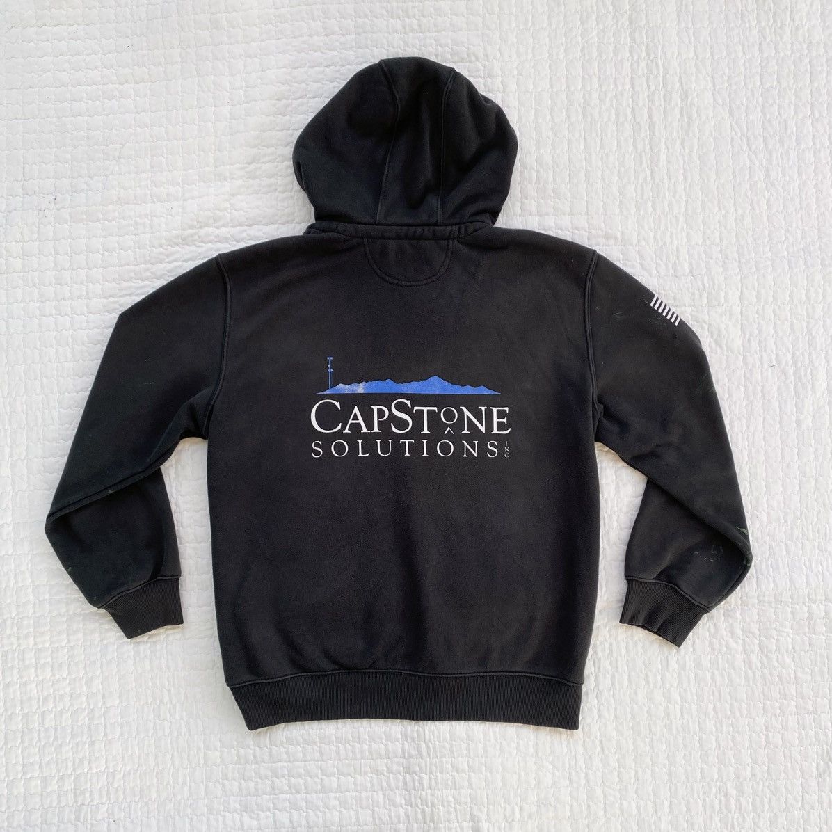 Carhartt Carhartt "Capstone Solutions" Logo Hoodie Size US XL / EU 56 / 4 - 2 Thumbnail