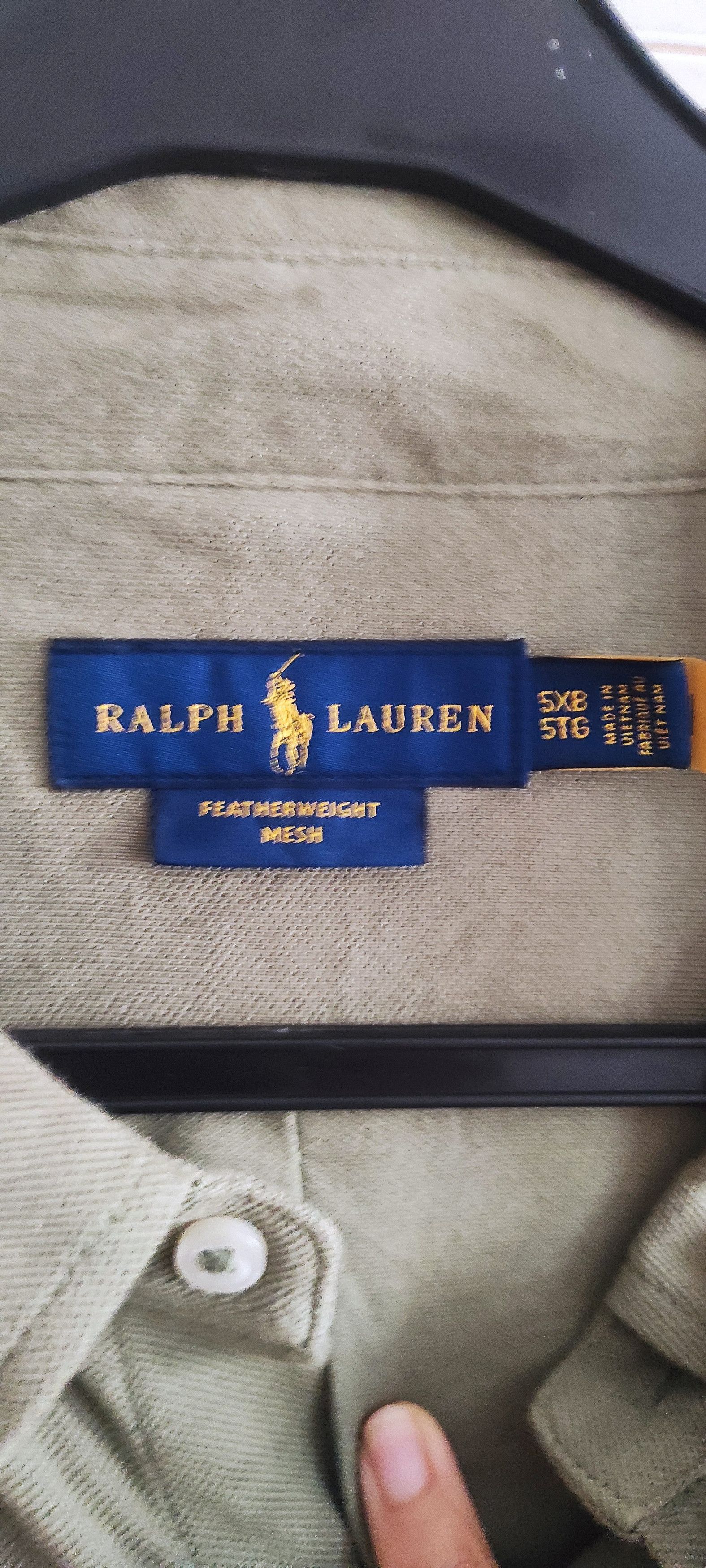 Polo Ralph Lauren Ralph Lauren Men's Button Down Shirt Men Cotton Long Sleeve Size US XXL / EU 58 / 5 - 9 Thumbnail