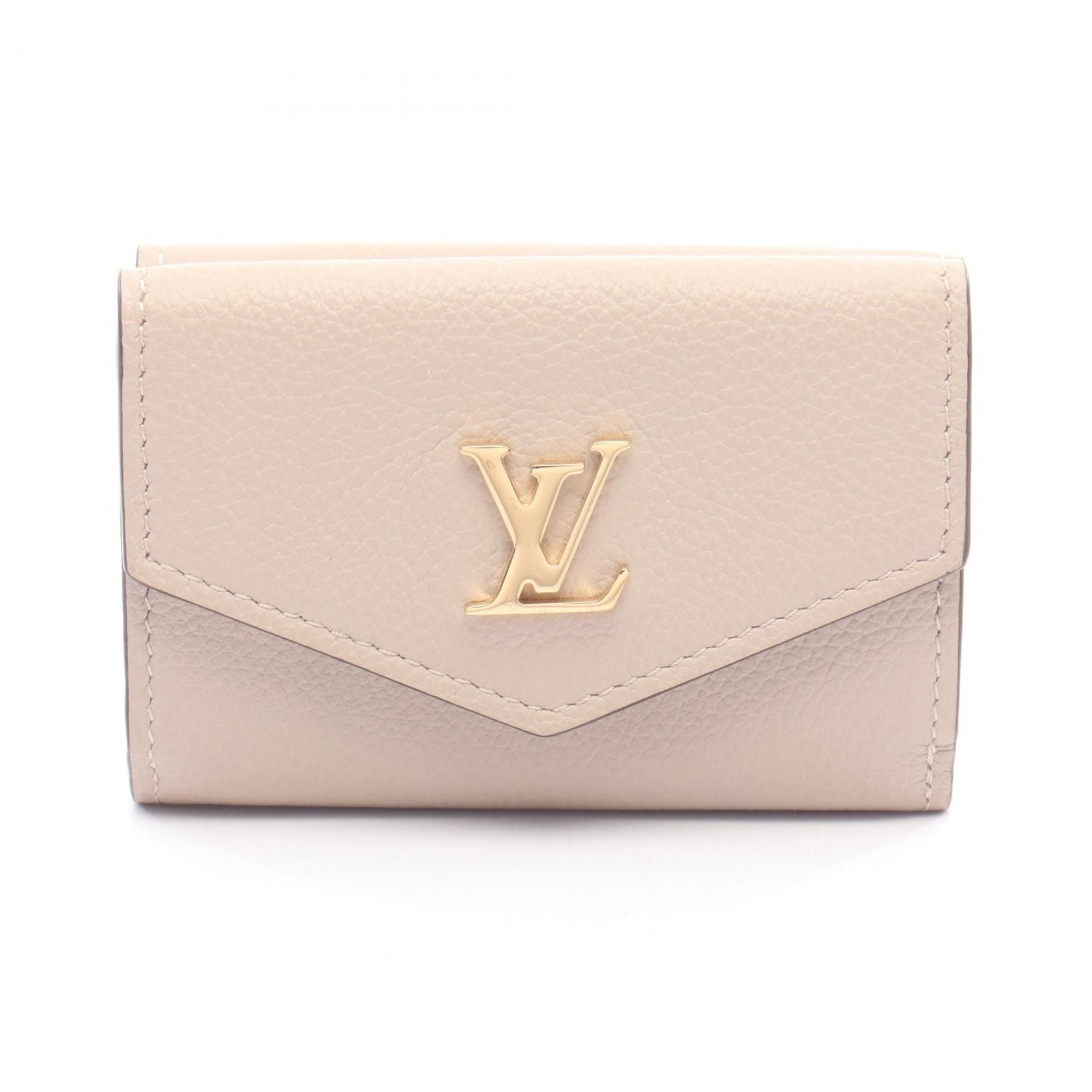 Louis Vuitton Louis Vuitton Louis Vuitton Portefeuille Lockmini Leather Trifold Wallet Leather Short Wallet M69340 DUTY FREE for USA Size ONE SIZE - 1 Thumbnail