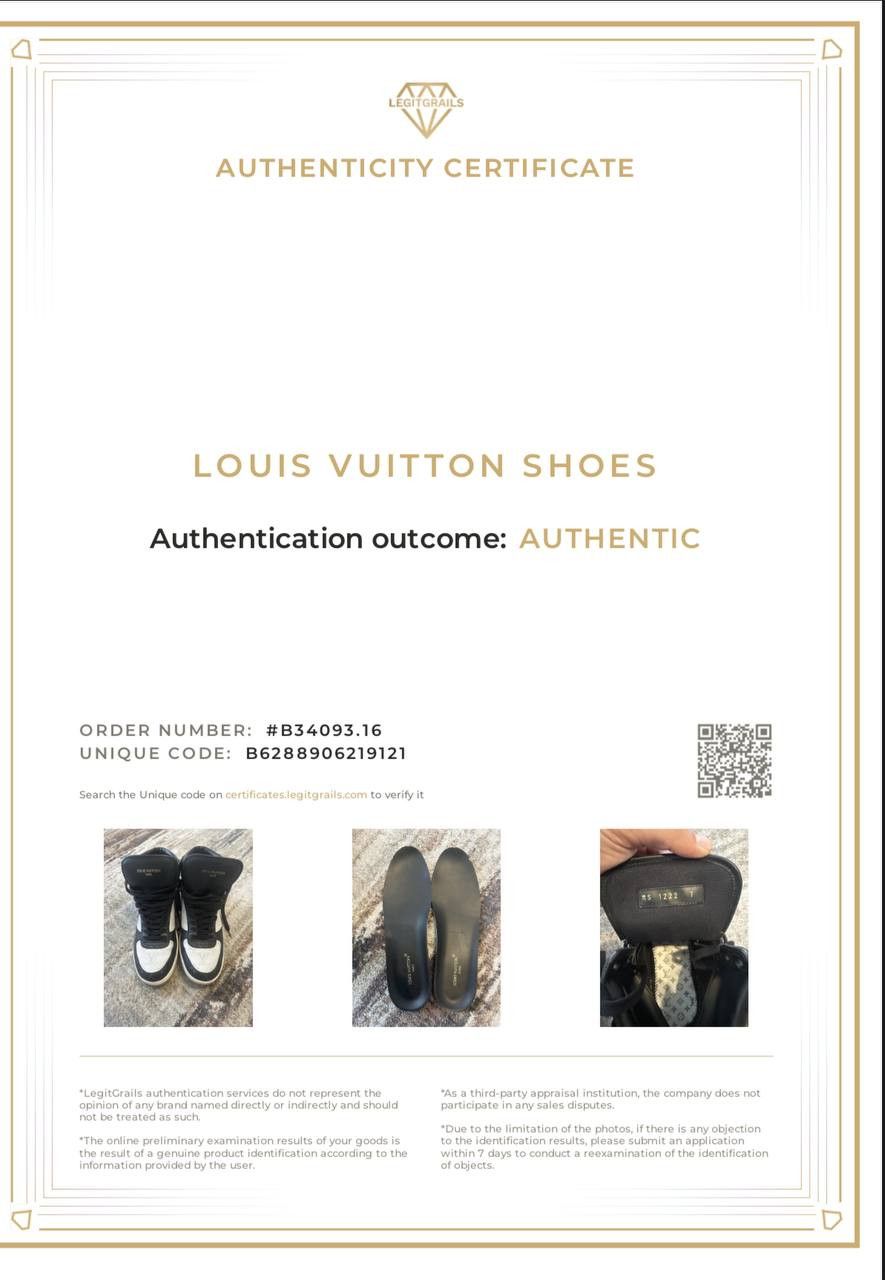 Louis Vuitton Louis Vuitton Rivoli High Top Tri Color Sneakers Size US 8 / EU 41 - 18 Thumbnail