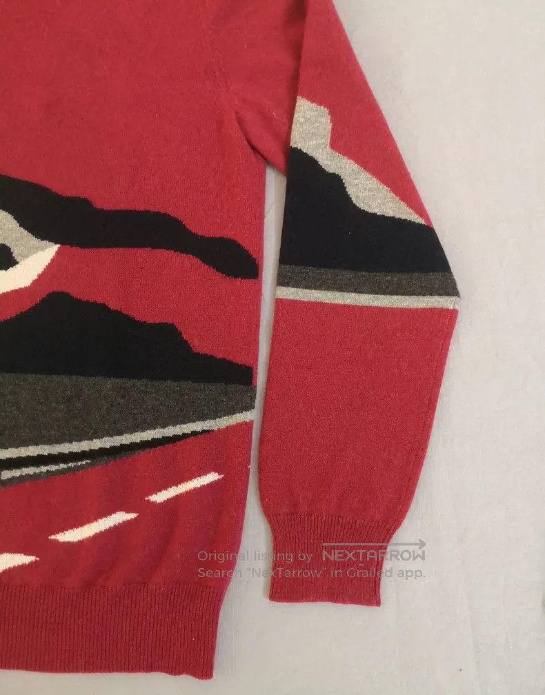 Hermes Hermes Cashmere sweater knit, autumn mountains pattern, st Size US M / EU 48-50 / 2 - 5 Thumbnail