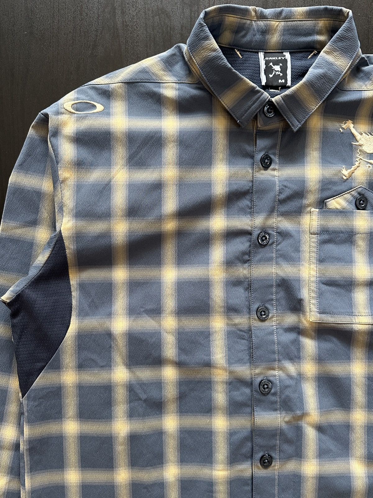Oakley Oakley Skull Technical Plaid Shirt – Size M Size US M / EU 48-50 / 2 - 2 Thumbnail