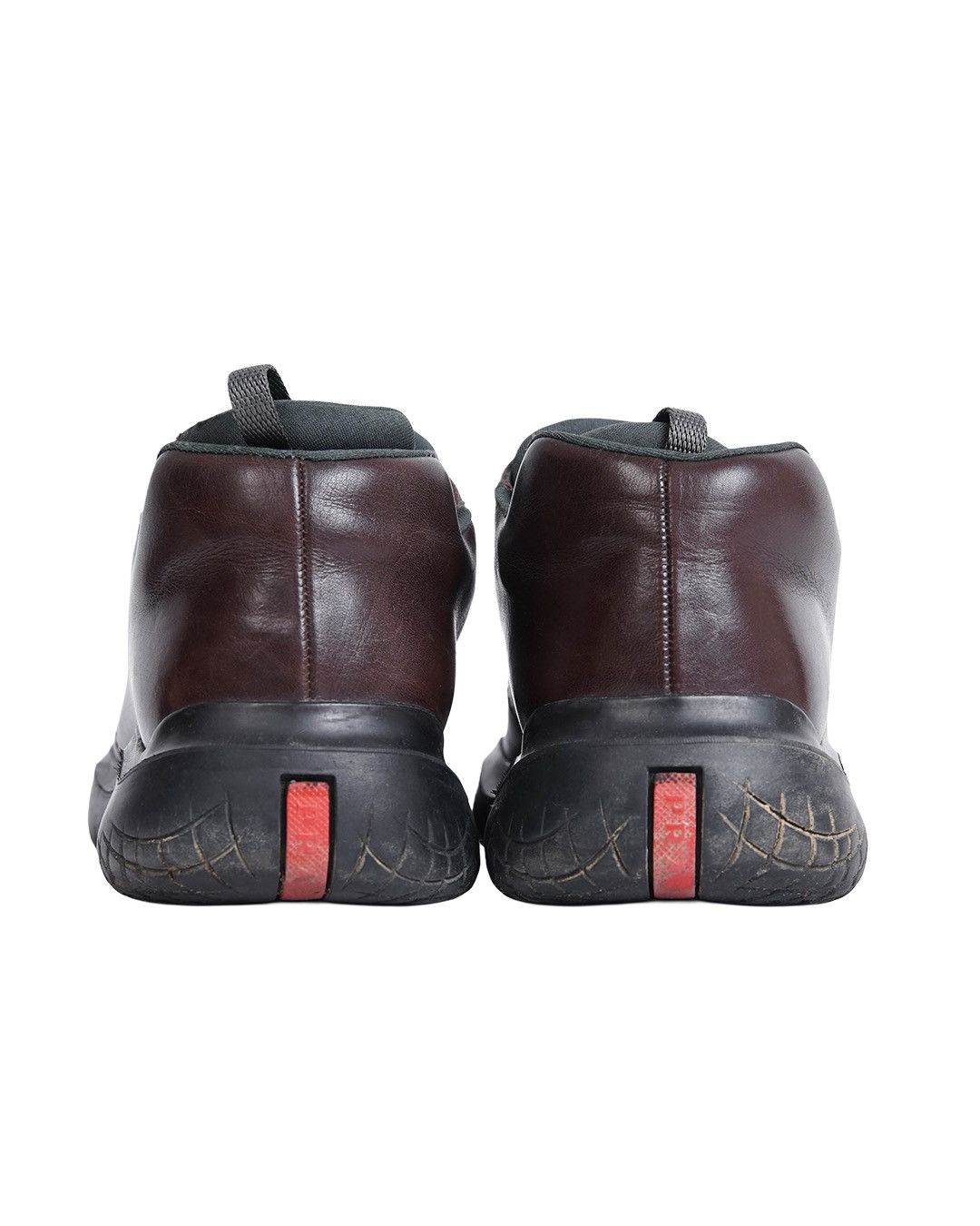 Prada Prada Vibram Ankle Boots in Brown Size US 8 / EU 41 - 4 Thumbnail