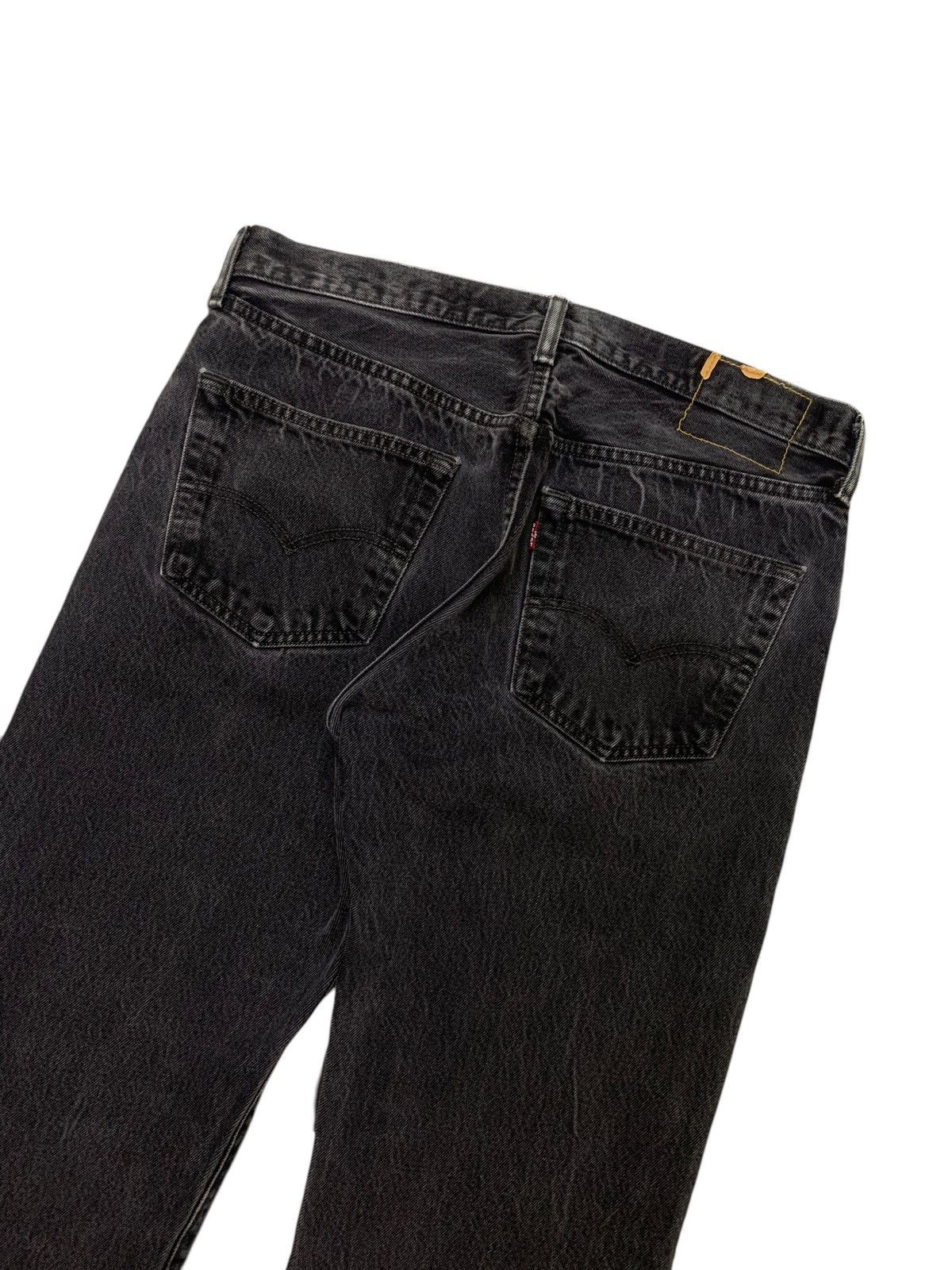 LVC × Levi's × Vintage Vintage Levis 501 faded super black distressed jeans pants Size US 34 / EU 50 - 9 Thumbnail