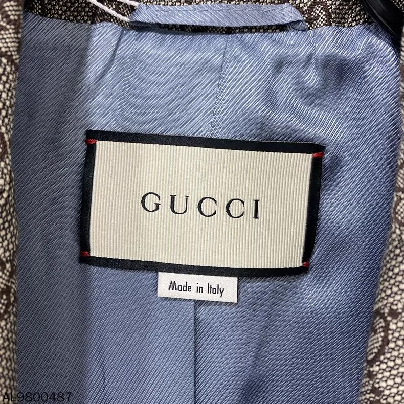 Gucci Gucci Heavy industry old flower full print suit jacket 2501 Size US XXS / EU 40 - 6 Thumbnail