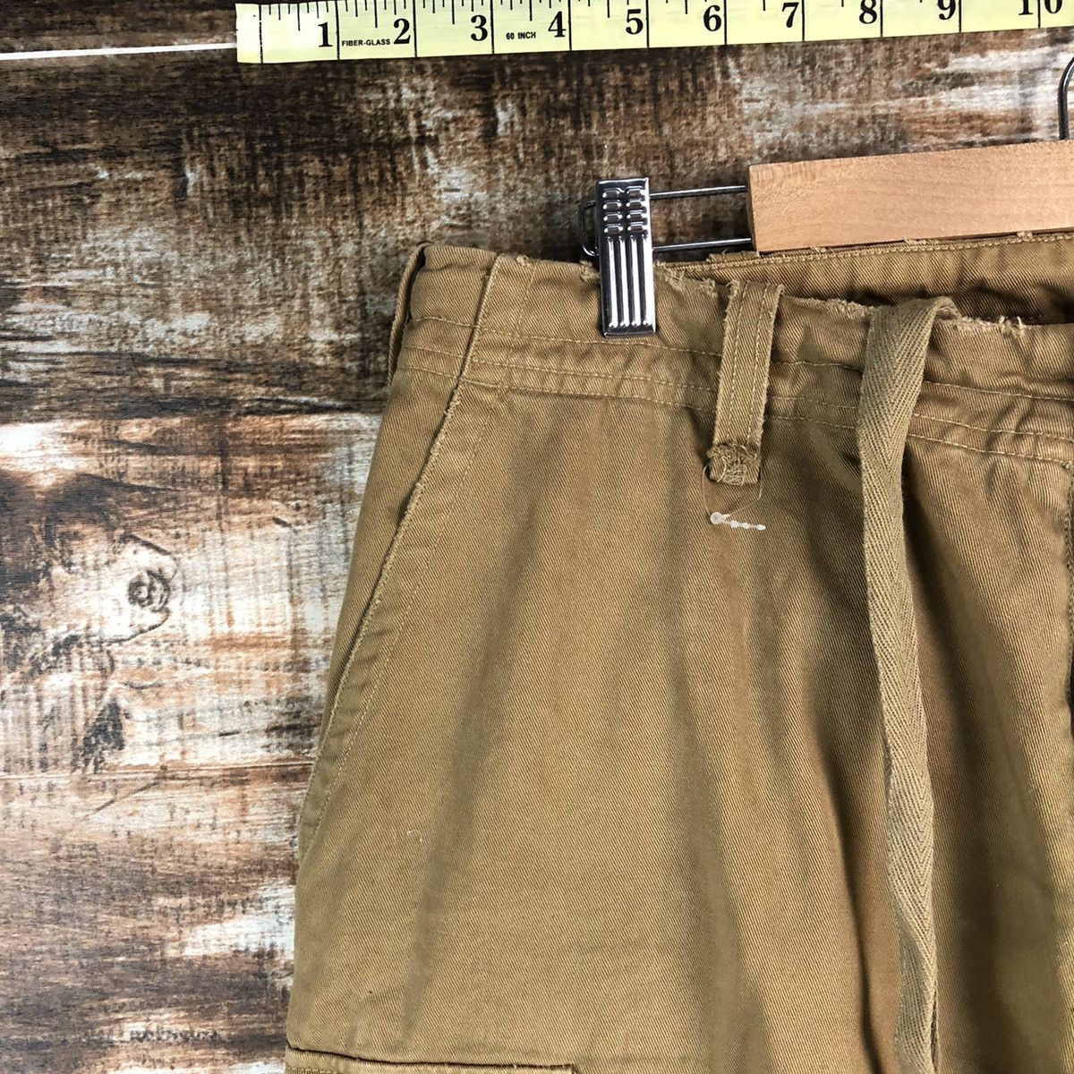 Japanese Brand Arme Brown Cargo Multipocket Pants #A1921 Size US 31 - 7 Thumbnail