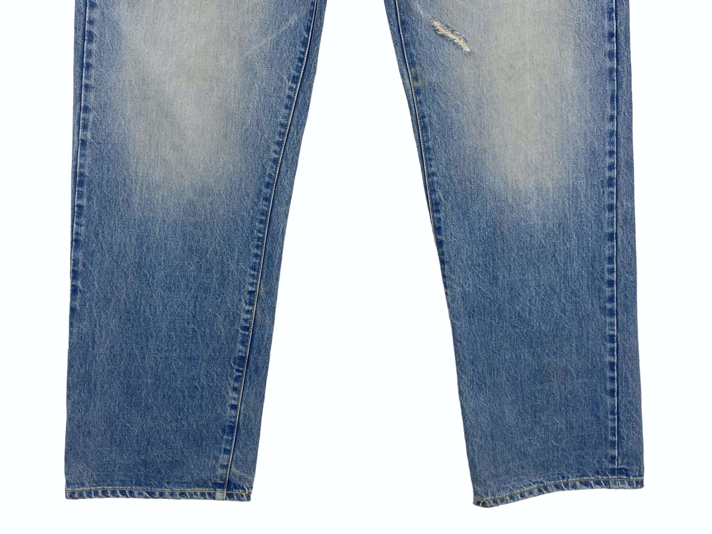 Japanese Brand Mack Daddy Hip Hop Baggy Light Wash Loose Jeans Size US 34 / EU 50 - 5 Thumbnail