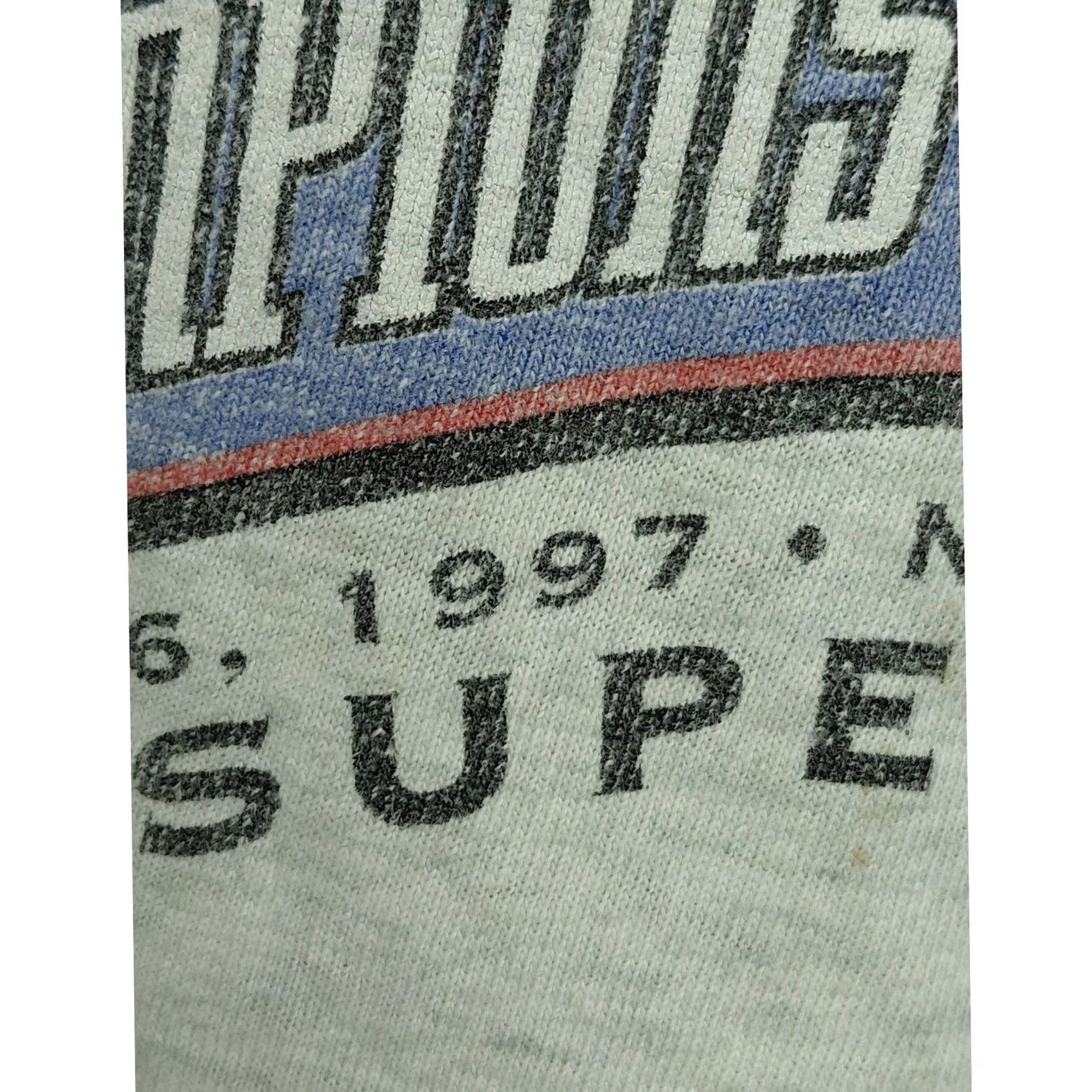 Pro Player VINTAGE Pro Player Super Bowl XXXI T-Shirt Gray Graphic Print Knit Short Size L Mens Size US L / EU 52-54 / 3 - 4 Thumbnail