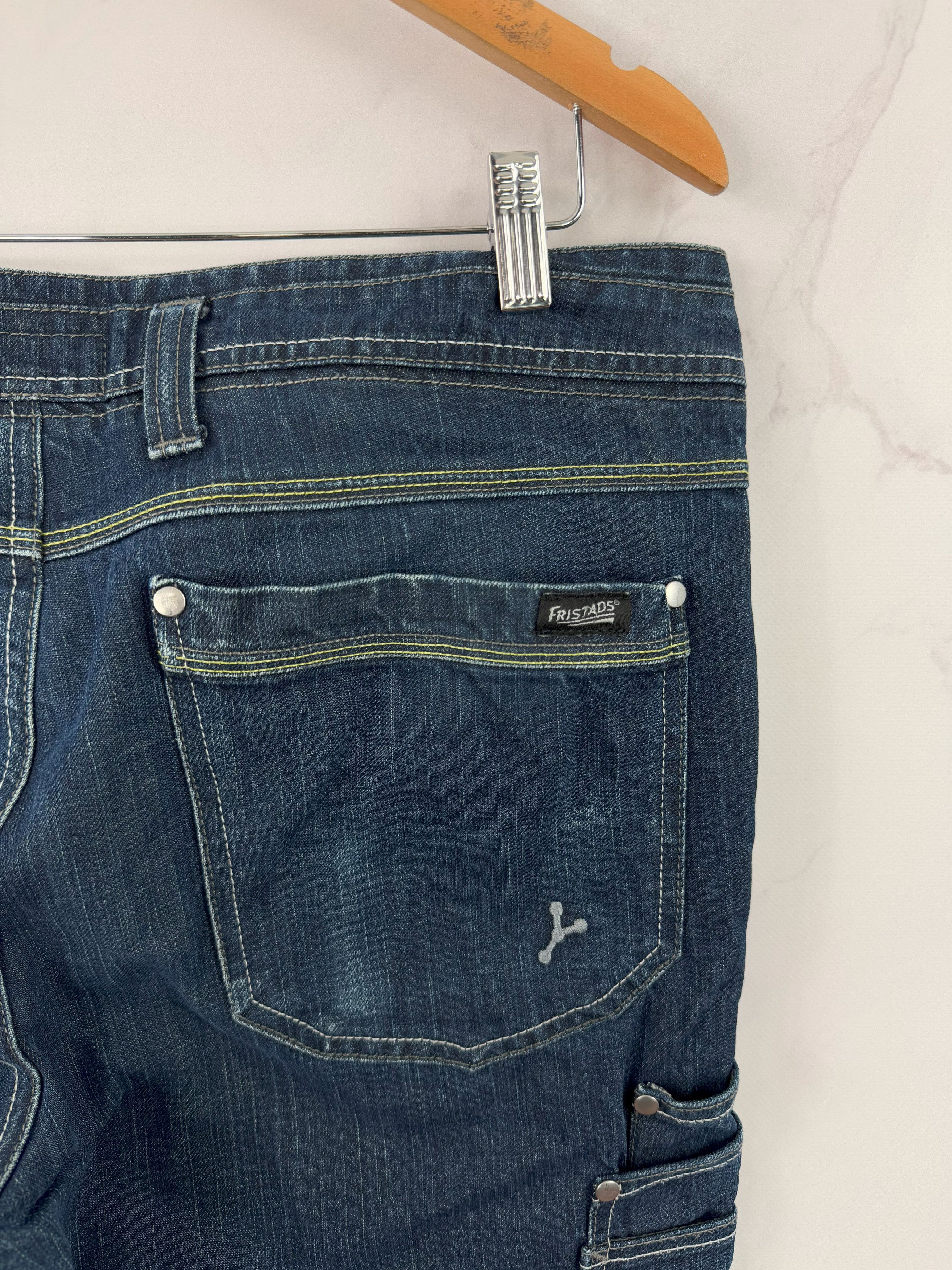 Other Fristads Workwear Utility Pants Multi-Pocket Durable Denim Size US 36 / EU 52 - 7 Thumbnail