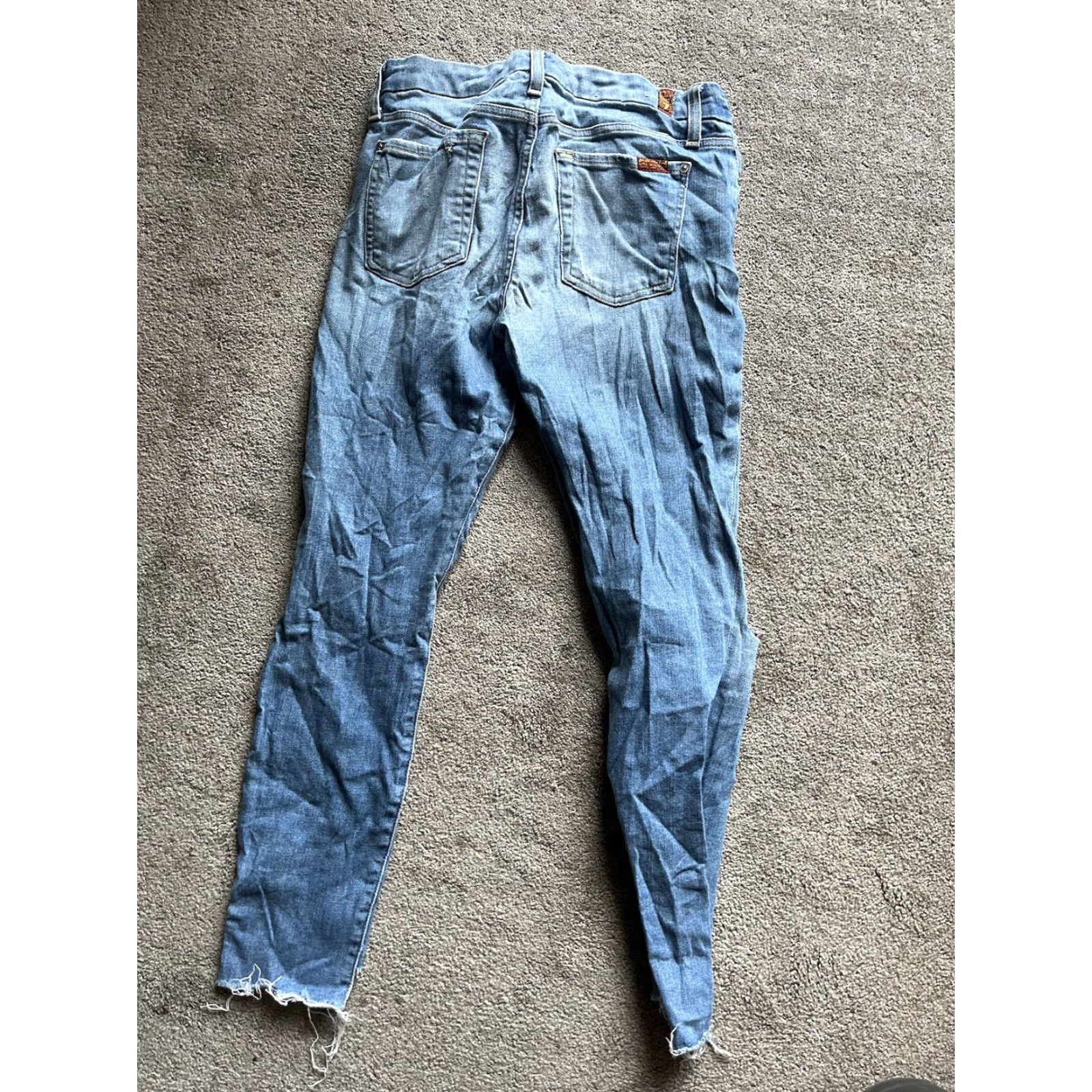 7 For All Mankind 7 for all Mankind Jeans Womens 28 Blue Denim Ankle Slim 7 For All Mankind Jeans Womens 28 Blue Denim Ankle Slim Size 28" / US 6 / IT 42 - 2 Thumbnail