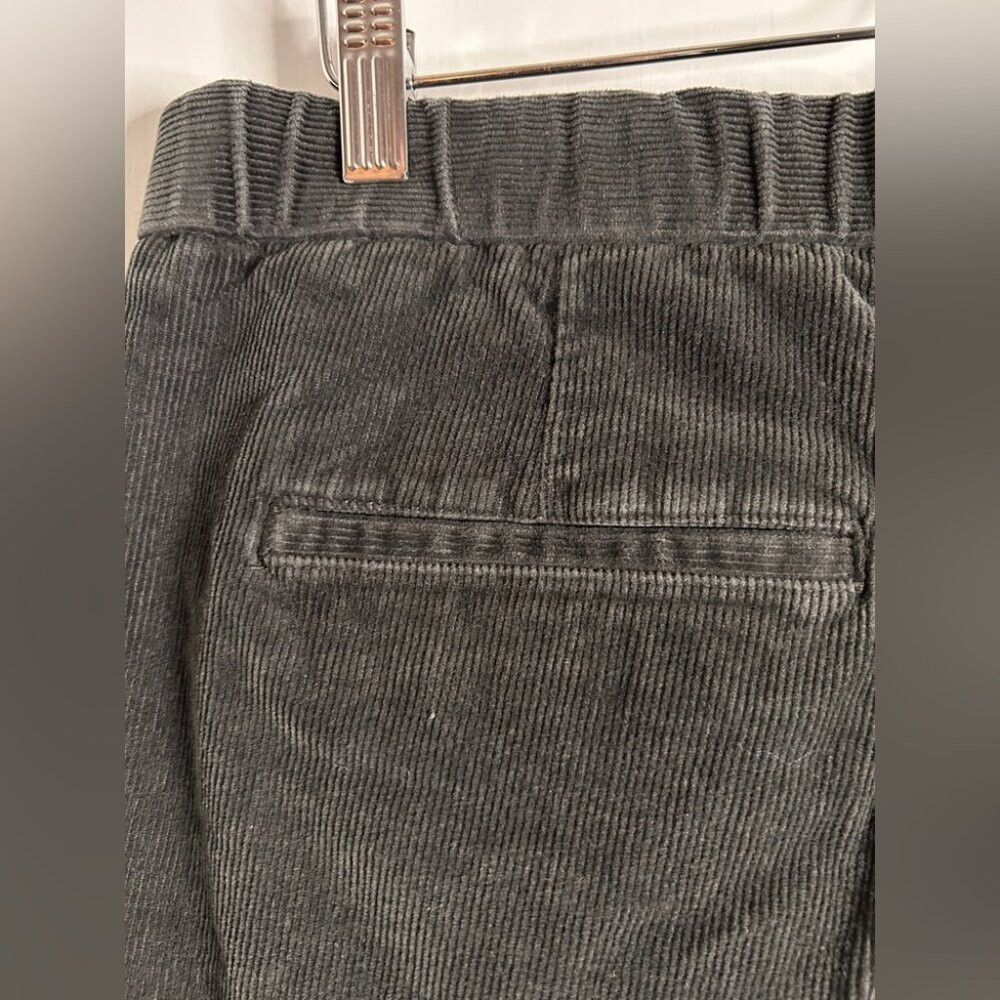 Zara Men’s Zara Grey Corduroy Pants with Elasticized Waist and A Size US 29 - 9 Thumbnail