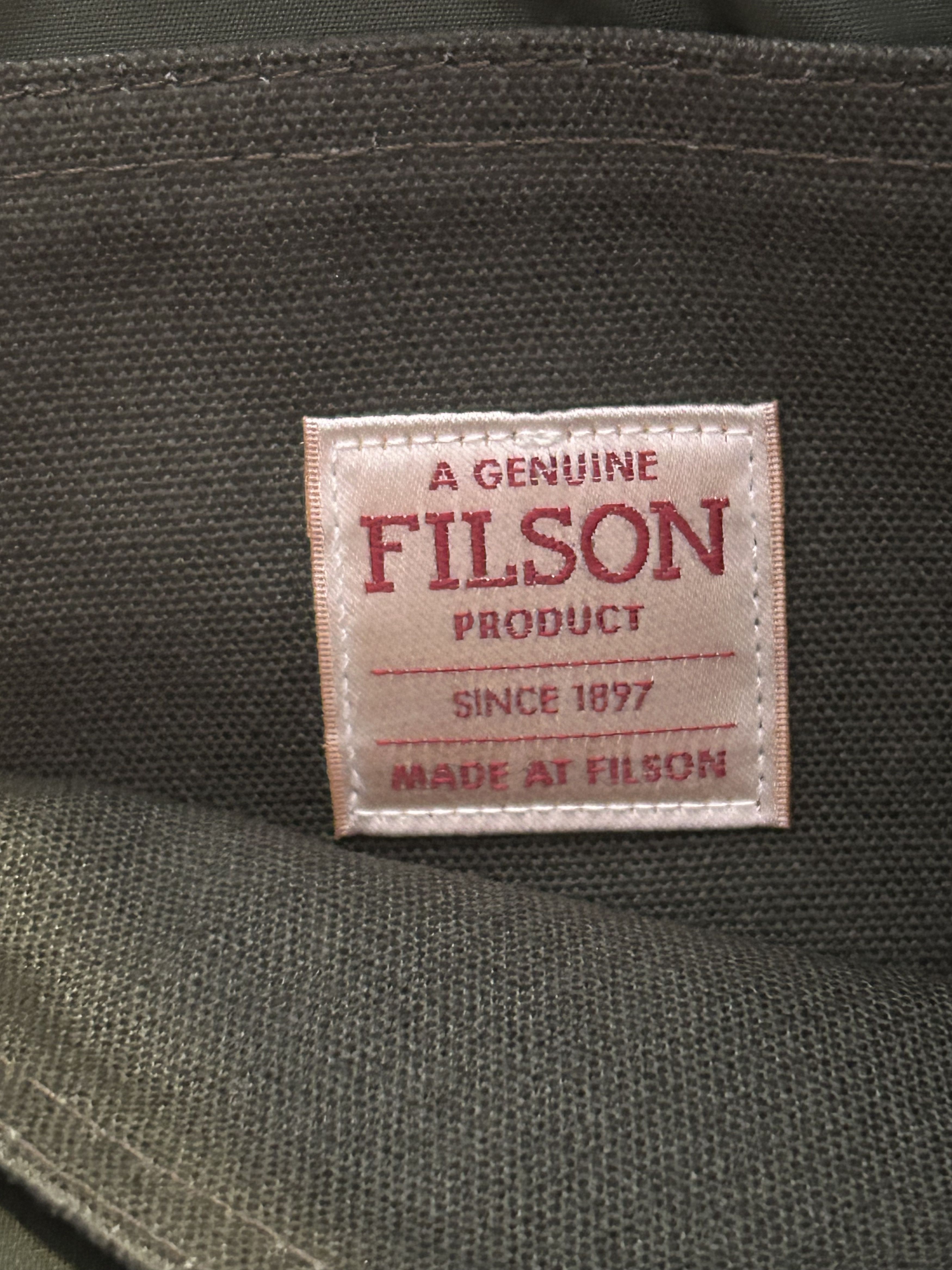 Filson Filson Tin Cloth Tablet / Compact Briefcase Otter Green New Size ONE SIZE - 6 Thumbnail