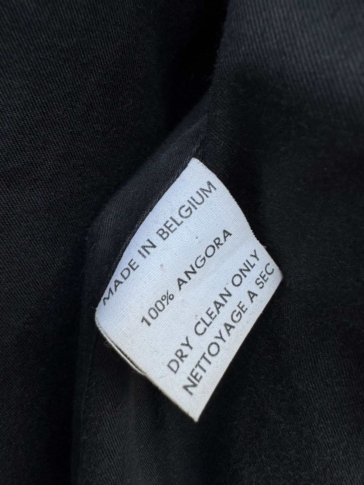 Veronique Branquinho Veronique Branquinho AW01 Waist-Cinched Draped Angora Coat Size S / US 4 / IT 40 - 14 Thumbnail