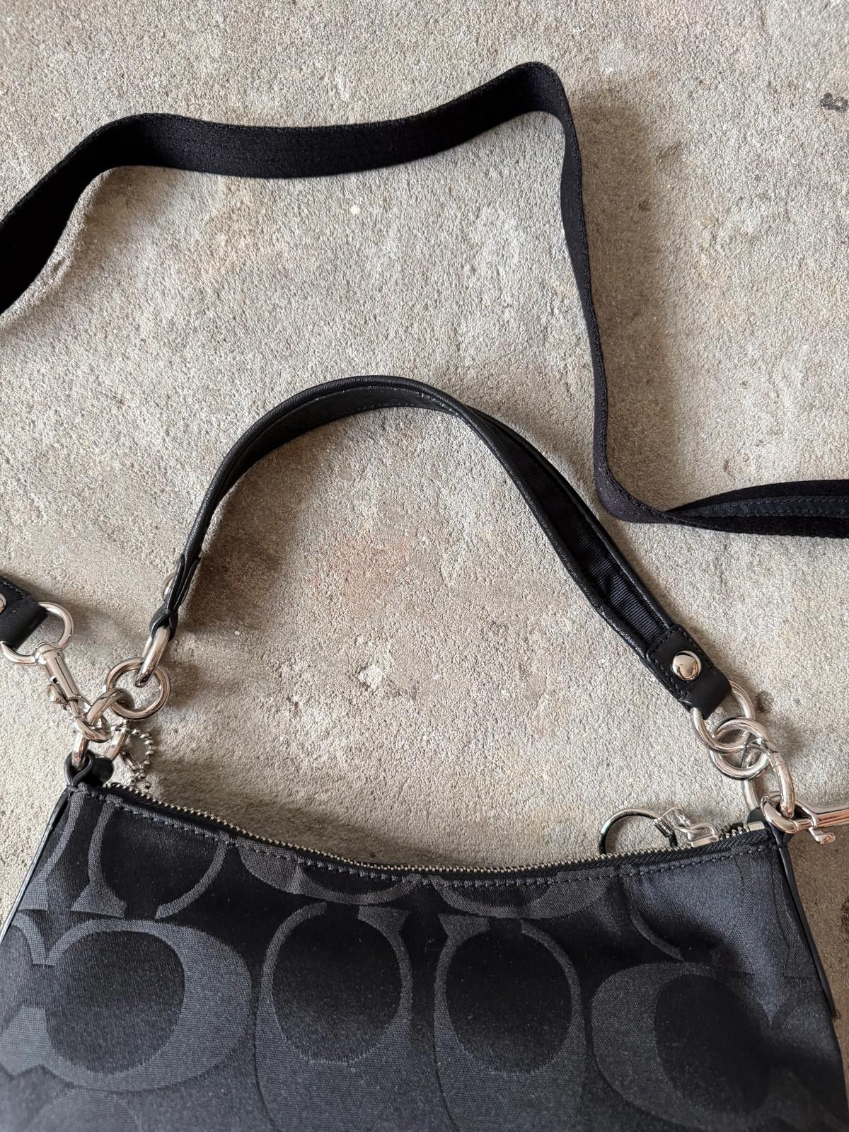 Coach Coach 2Way Poppy Shoulder Bag Black Size ONE SIZE - 9 Thumbnail