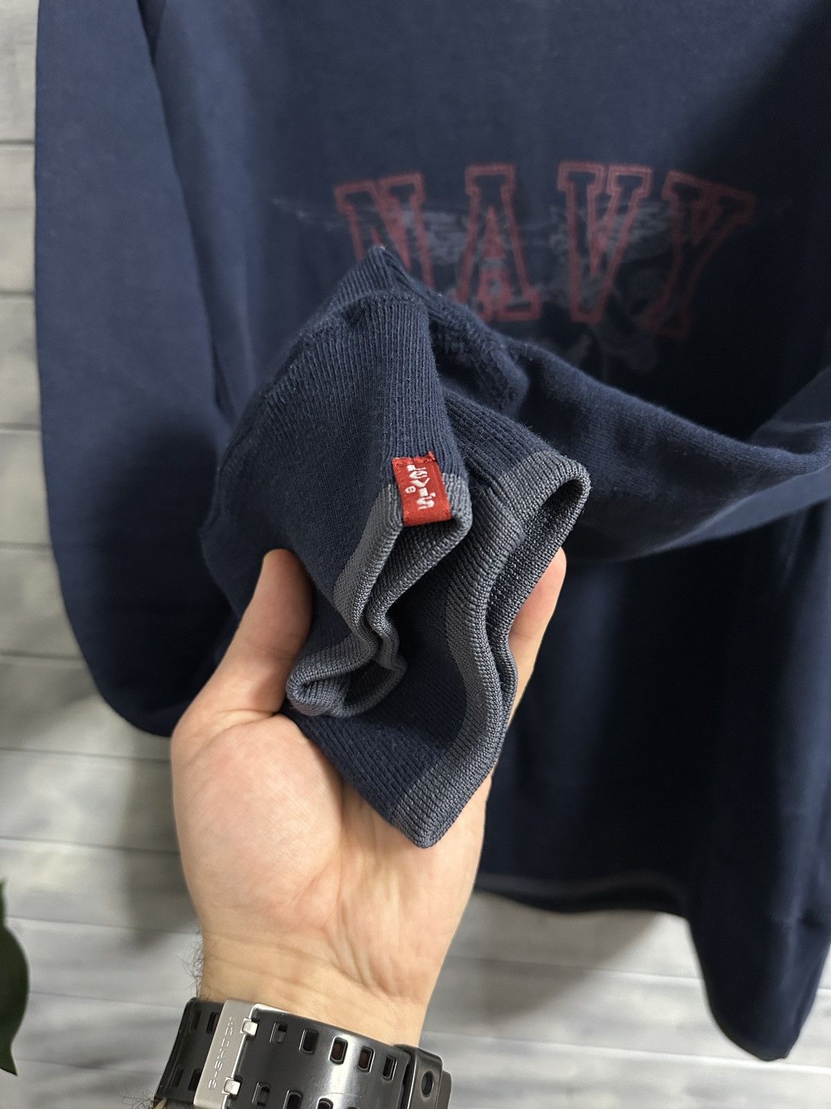 Levi's Rare Vintage Sweatshirt Levi’s Red Label Navy. Size US L / EU 52-54 / 3 - 4 Thumbnail