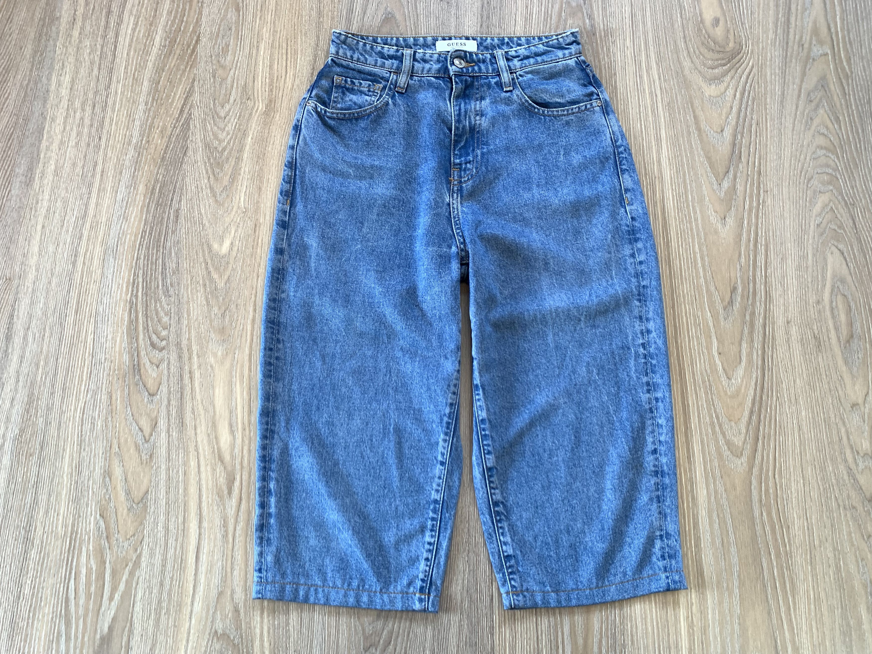 Guess Guess Women’s Light Blue Denim Shorts Breeches Size 25" / US 0 / IT 36 - 2 Thumbnail