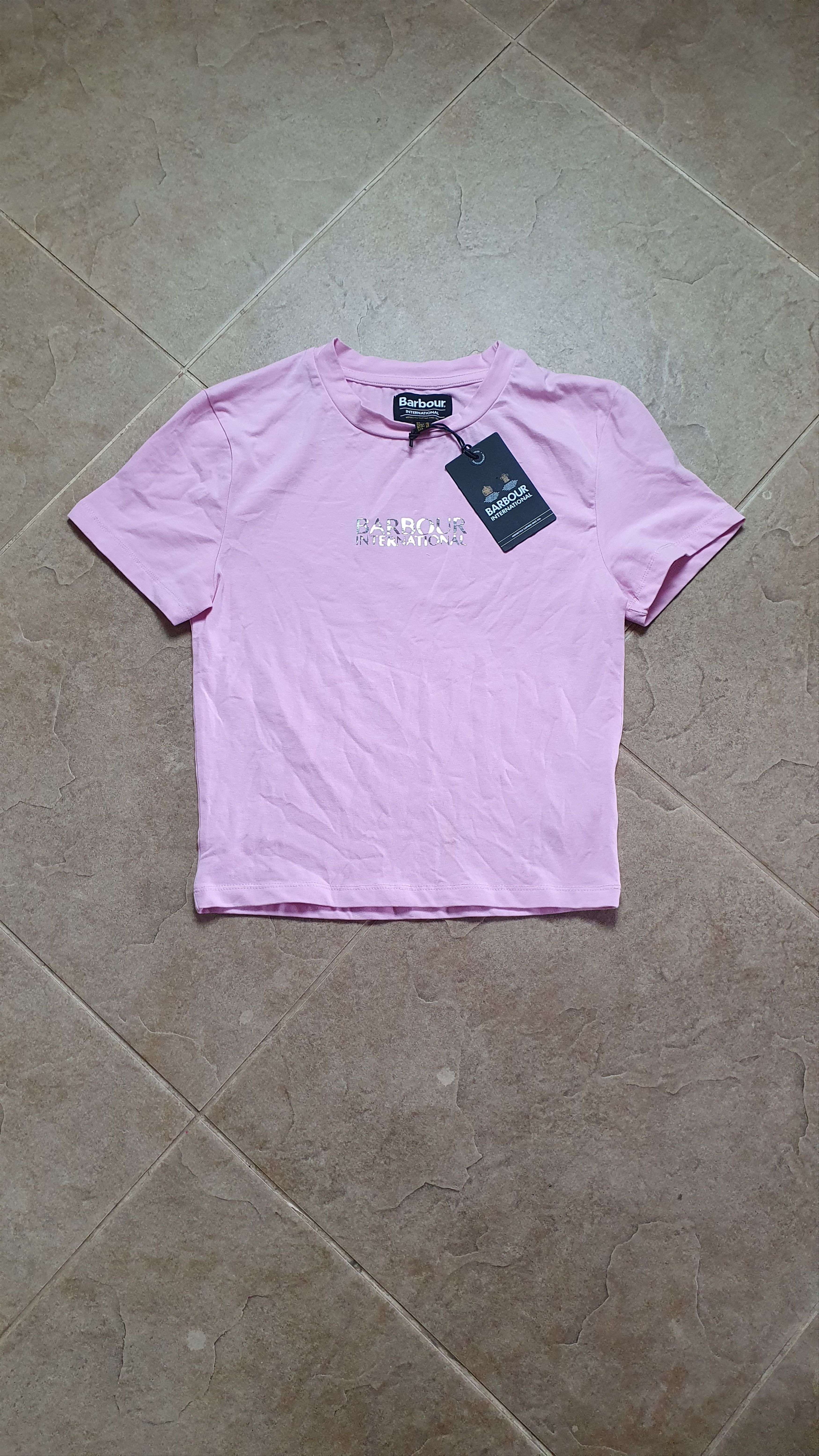 Barbour Rare Women's pink t-shirts Barbour top Vintage Size S Size S / US 4 / IT 40 - 2 Thumbnail