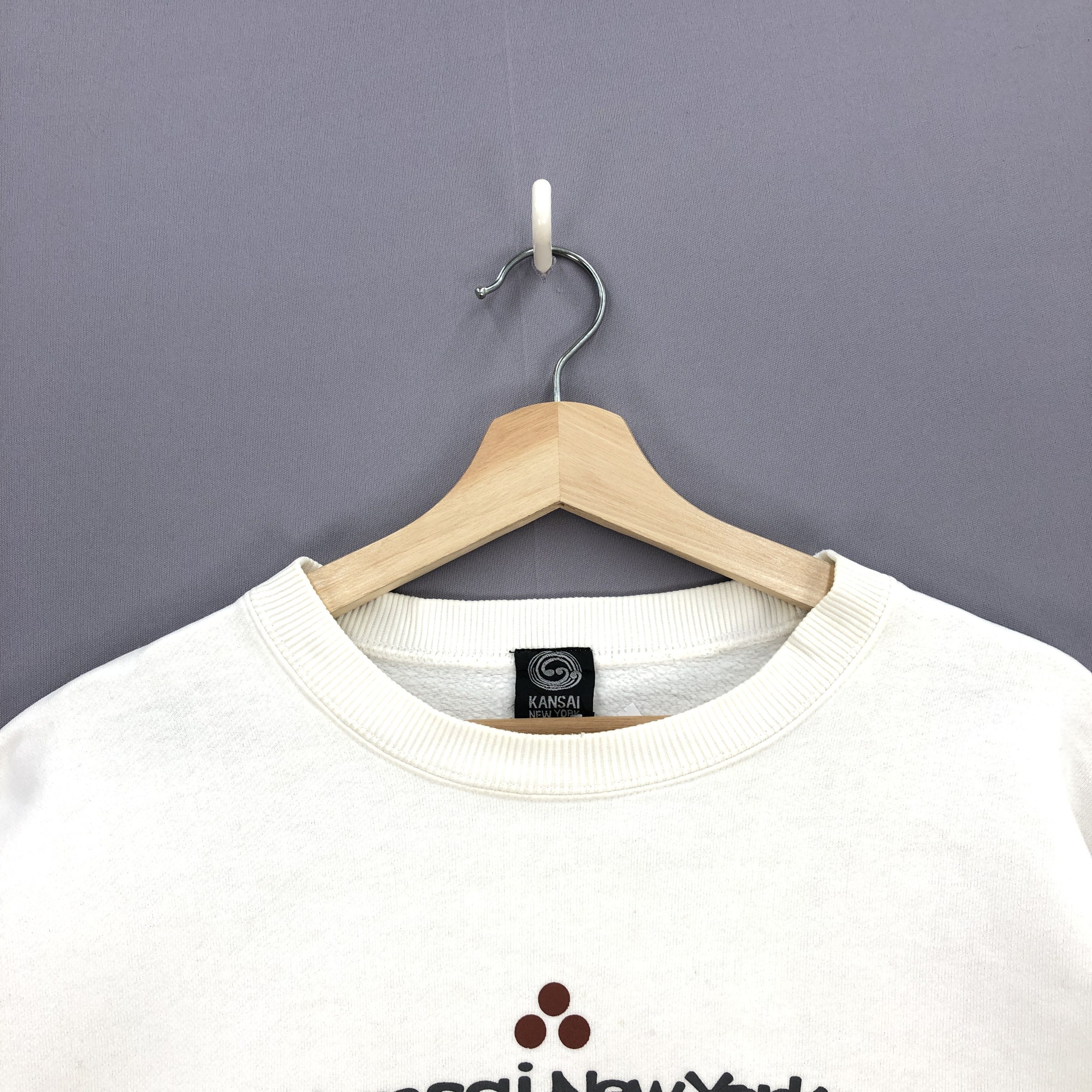 Japanese Brand × Kansai Yamamoto × Vintage Vintage Kansai Yamamoto Sweatshirt Japanese Kansai Sweater Size US M / EU 48-50 / 2 - 5 Thumbnail