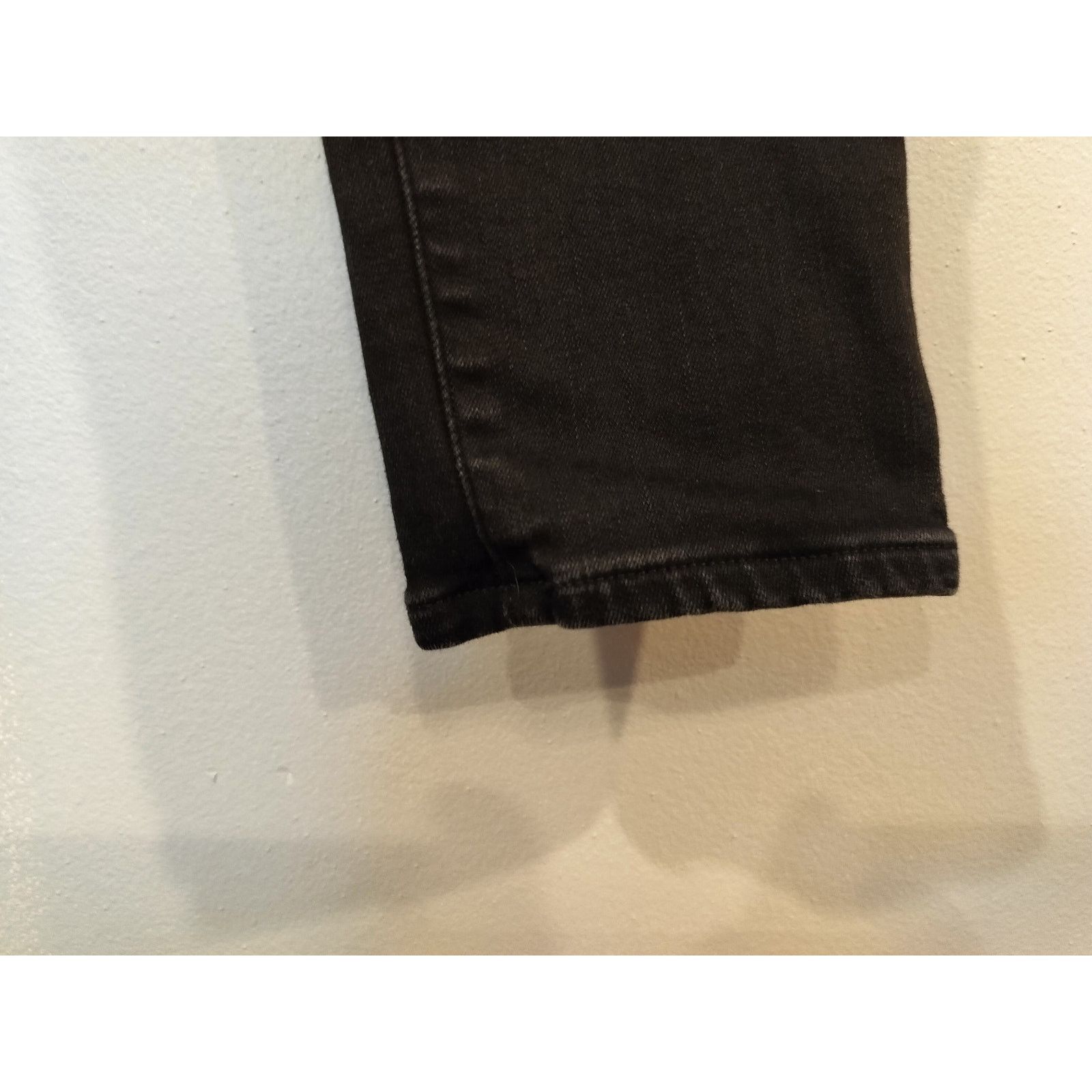 Abercrombie & Fitch Abercrombie Simone High Rise Super Skinny Black 14R Size 36" / US 14 / IT 50 - 3 Thumbnail