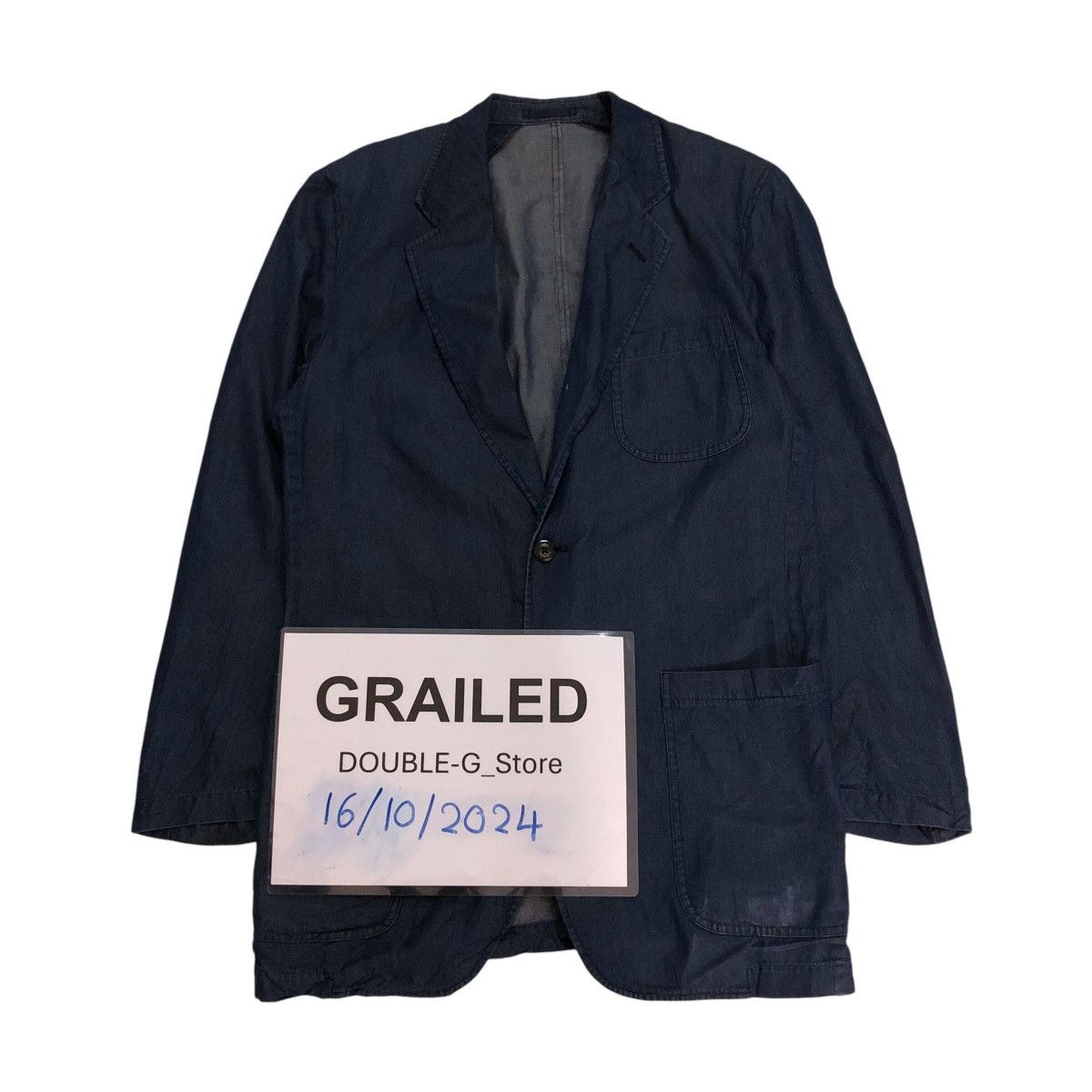 Burberry 📌Vintage Chore Work Jacket Burberry London Size US L / EU 52-54 / 3 - 1 Thumbnail