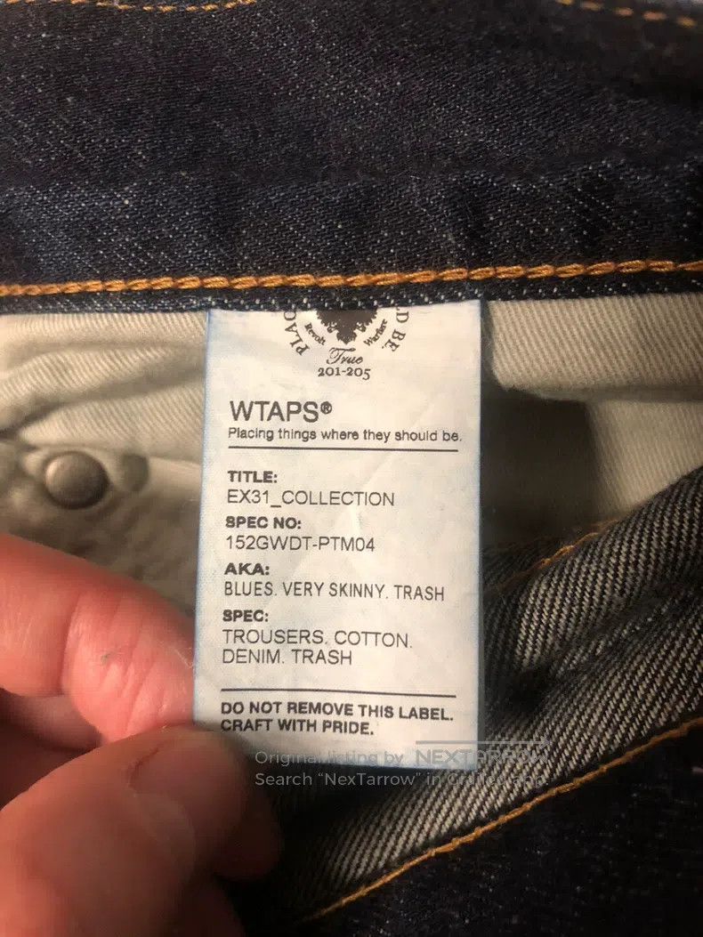 Wtaps Wtaps size M Blue jeans Size US 38 / EU 54 - 8 Thumbnail