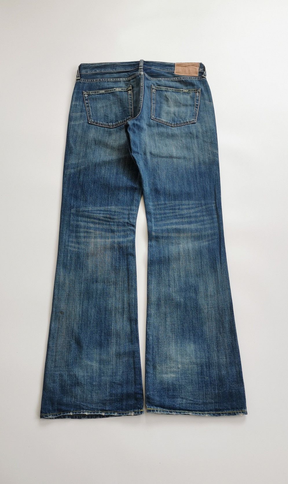 Japanese Brand King Jonathan Flared Bootcut Jeans Size US 32 / EU 48 - 5 Thumbnail