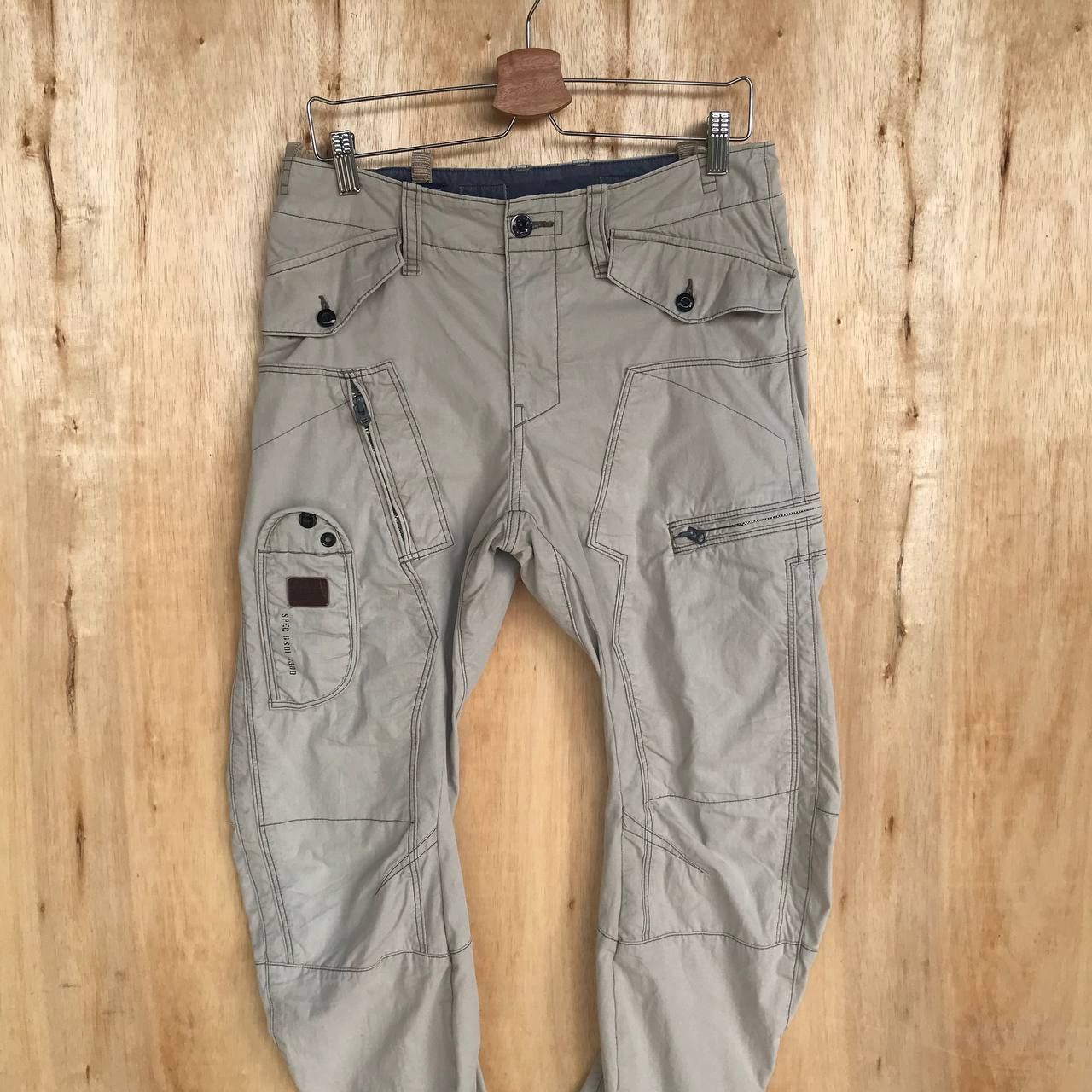 20471120 × Beauty Beast × G-Star (W30x28)G-Star Curved Leg cargo multipocket Size US 30 / EU 46 - 5 Thumbnail