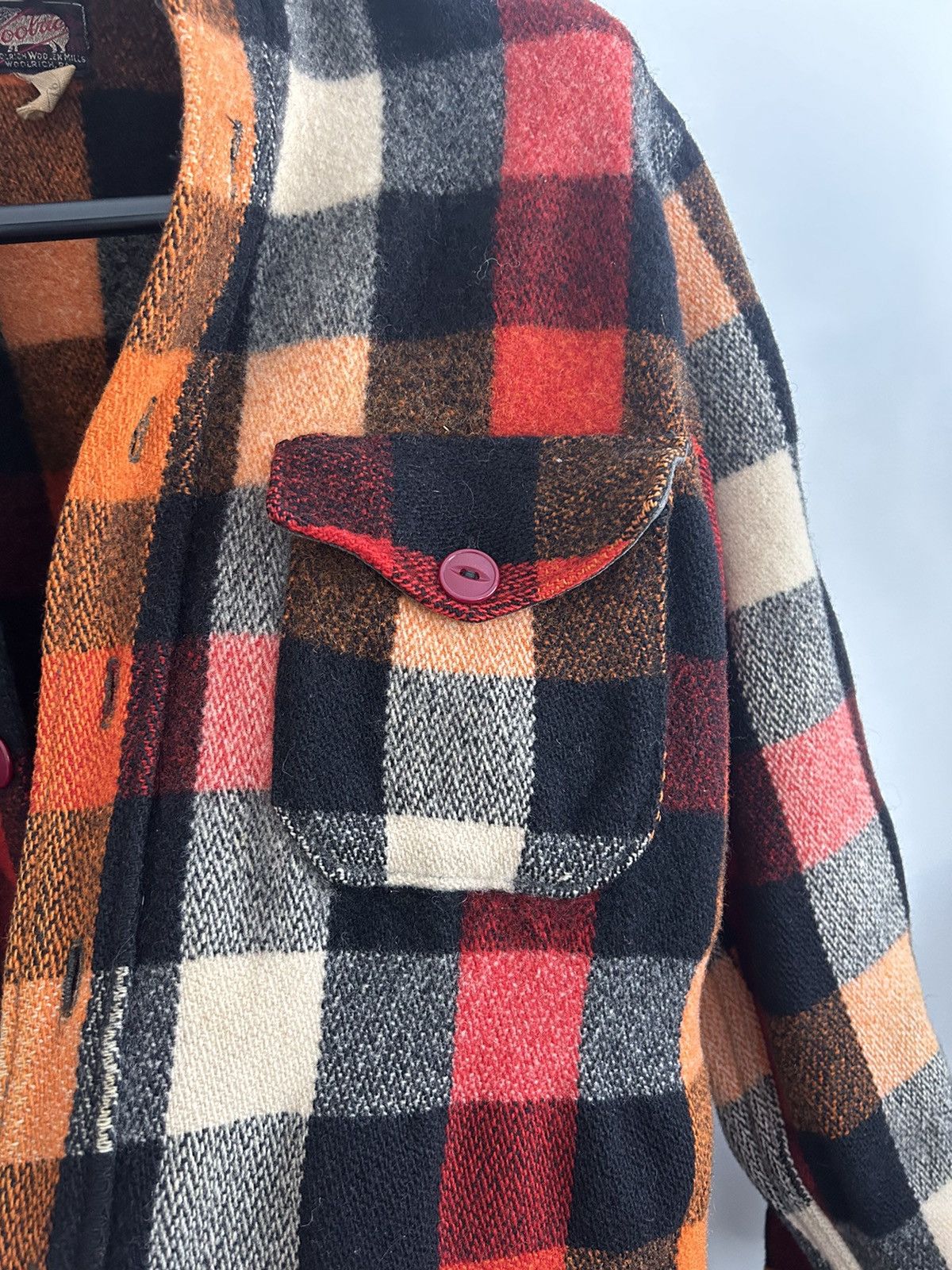 Woolrich Woolen Mills Woolrich thick plaid overcoat Size US S / EU 44-46 / 1 - 4 Thumbnail