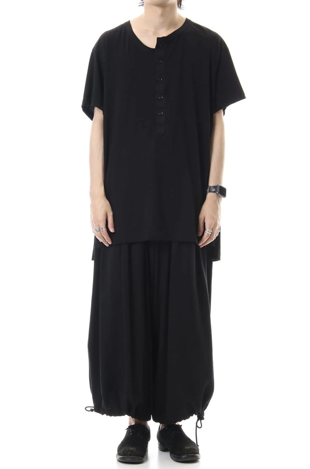 Yohji Yamamoto Yohji Yamamoto Pour Homme - Burberry Tencel Balloon Pants Size US 30 / EU 46 - 18 Thumbnail
