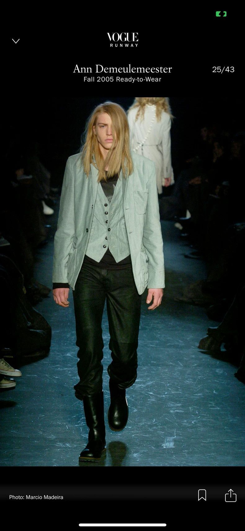 Ann Demeulemeester Ann Demeulemeester 05fw Velvet pocket suit jacket-2506 Size US M / EU 48-50 / 2 - 1 Thumbnail