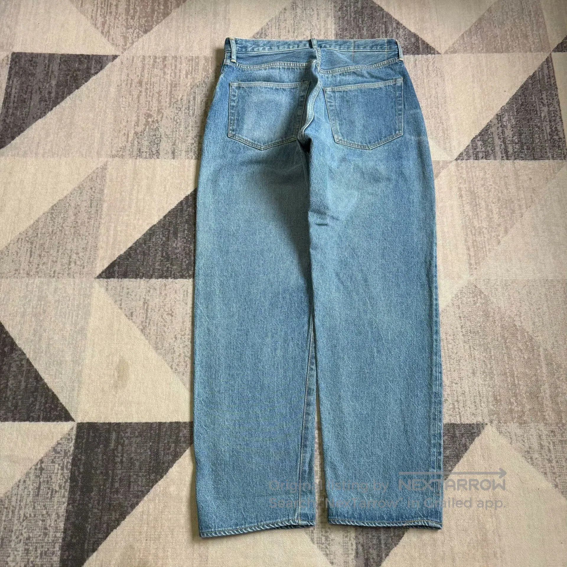 Kaptain Sunshine kaptain sunshine skate shoe cut denim pants. Size US 30 / EU 46 - 3 Thumbnail