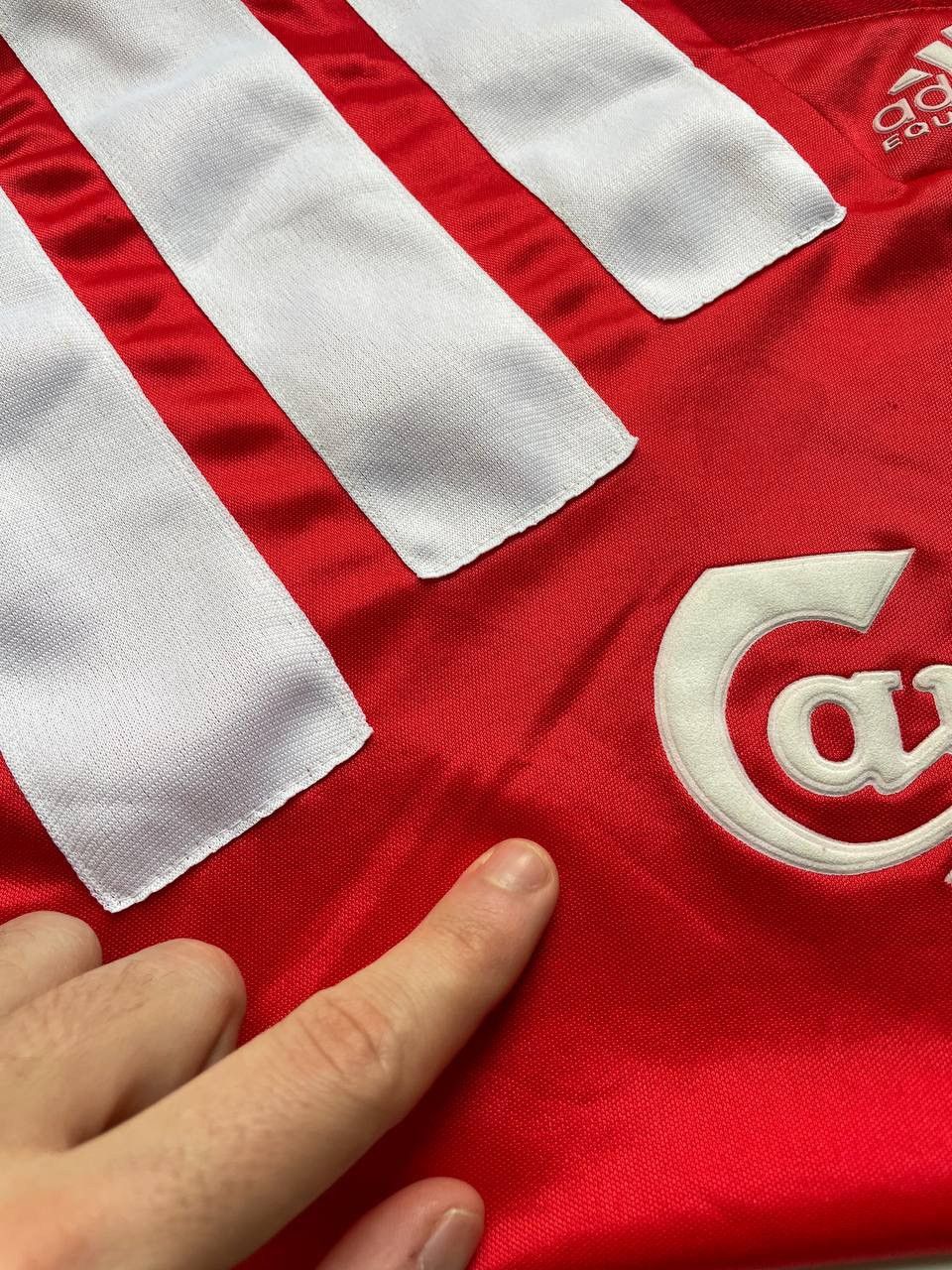 Adidas Vintage Adidas Liverpool 1992 1993 Home Shirt Soccer Jersey Size US S / EU 44-46 / 1 - 16 Thumbnail