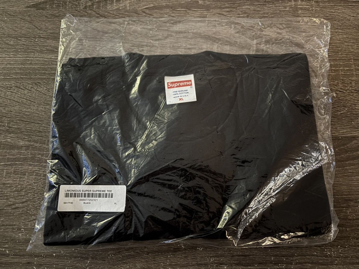 Supreme Supreme Wilfred Limonius Super Supreme Tee Black SS17 Size US XL / EU 56 / 4 - 3 Thumbnail
