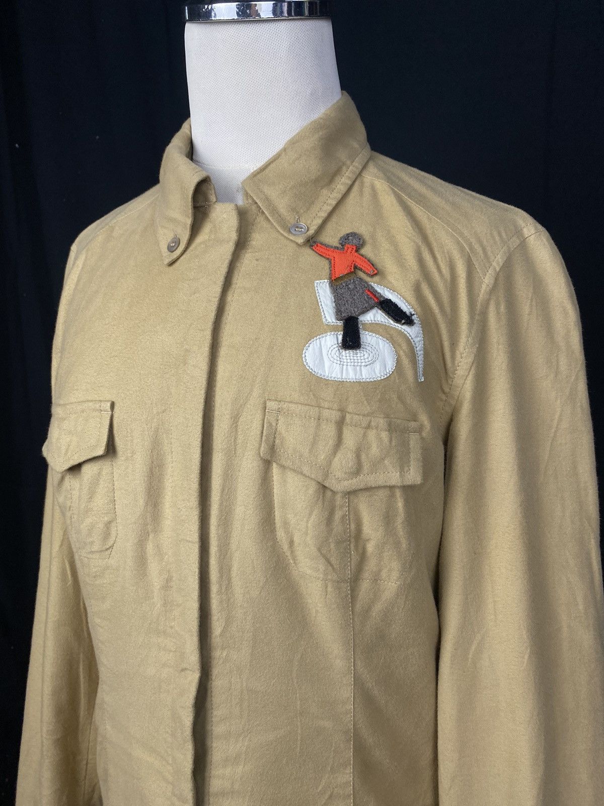 Prada Vintage Prada Button Up jacket Size US XXS / EU 40 - 2 Thumbnail