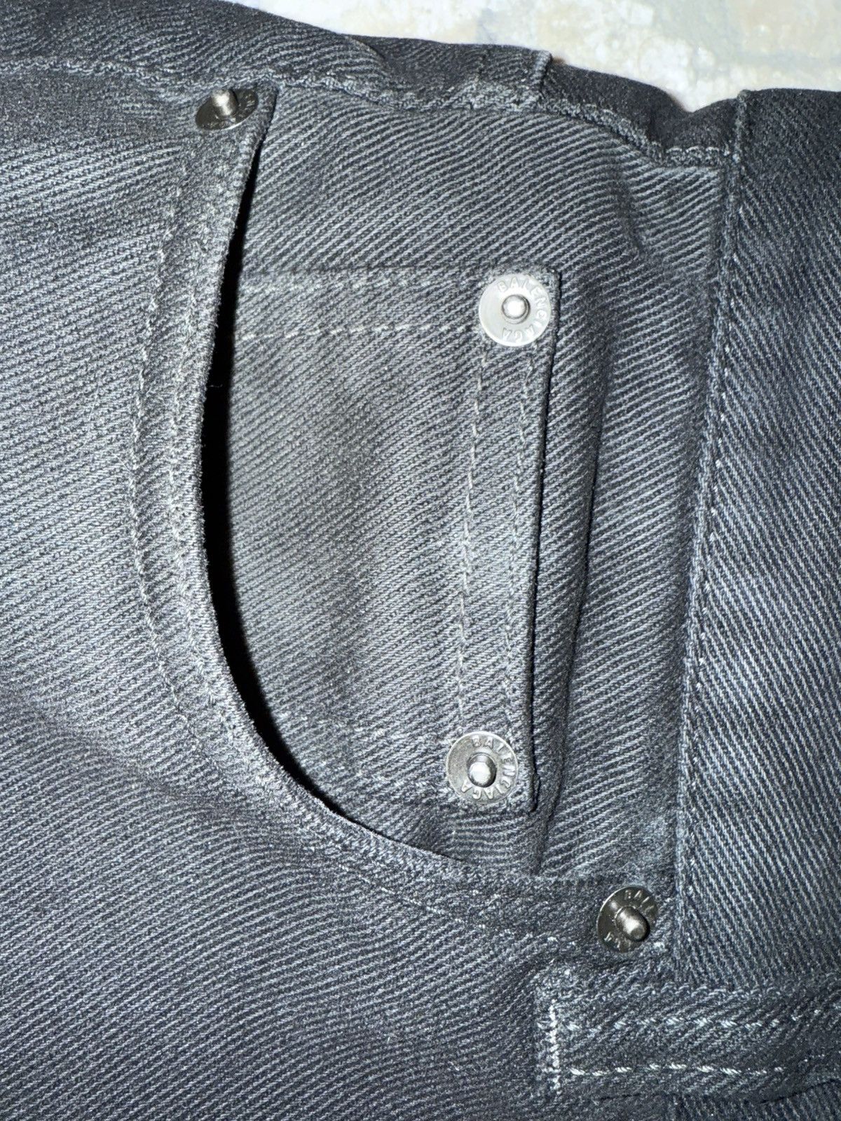 Balenciaga Summer23 Black Flared Bootcut Denim Size US 30 / EU 46 - 8 Thumbnail