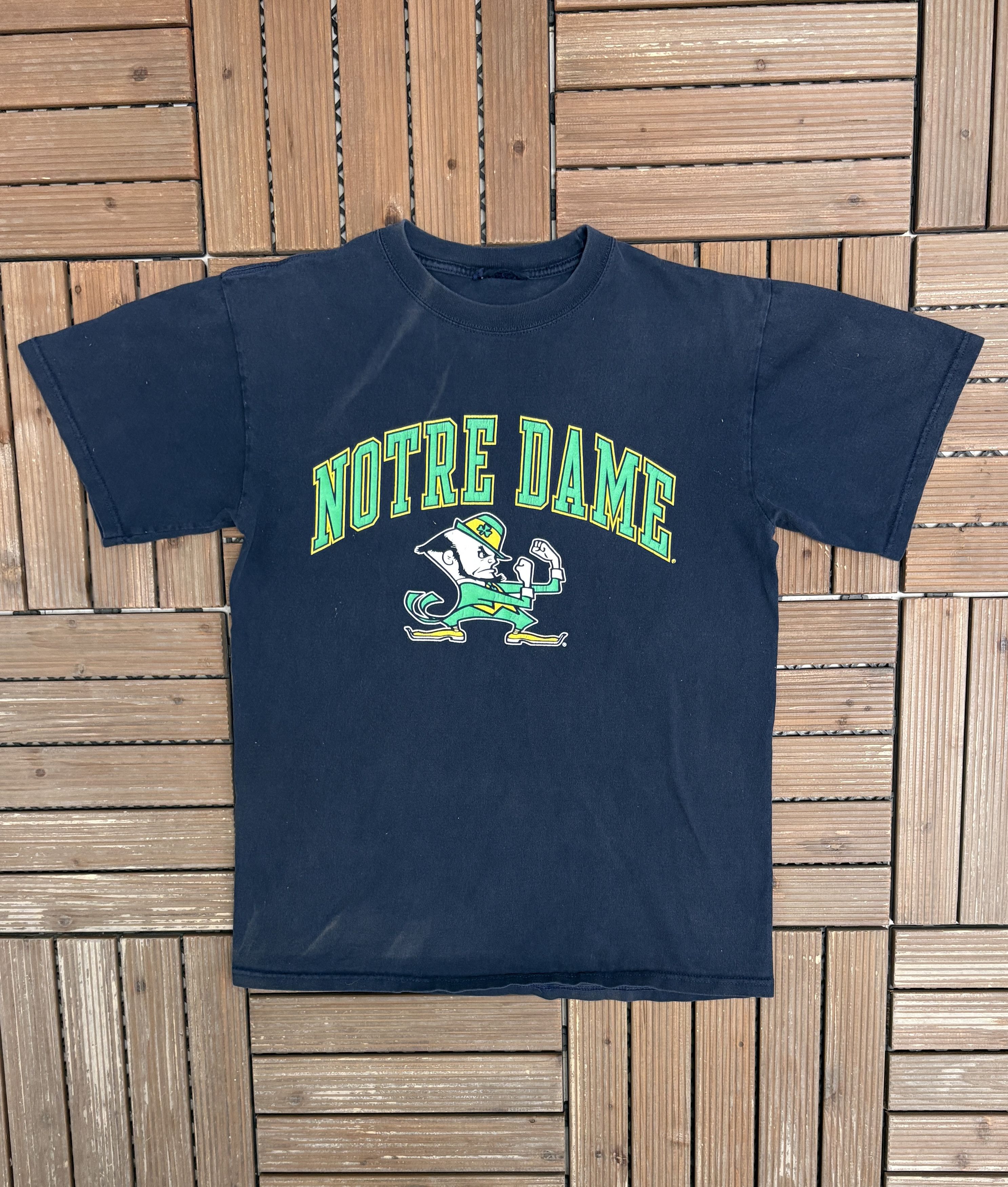 Vintage Notre Dame Fighting Irish Vintage T-Shirt Tee Size US M / EU 48-50 / 2 - 1 Thumbnail