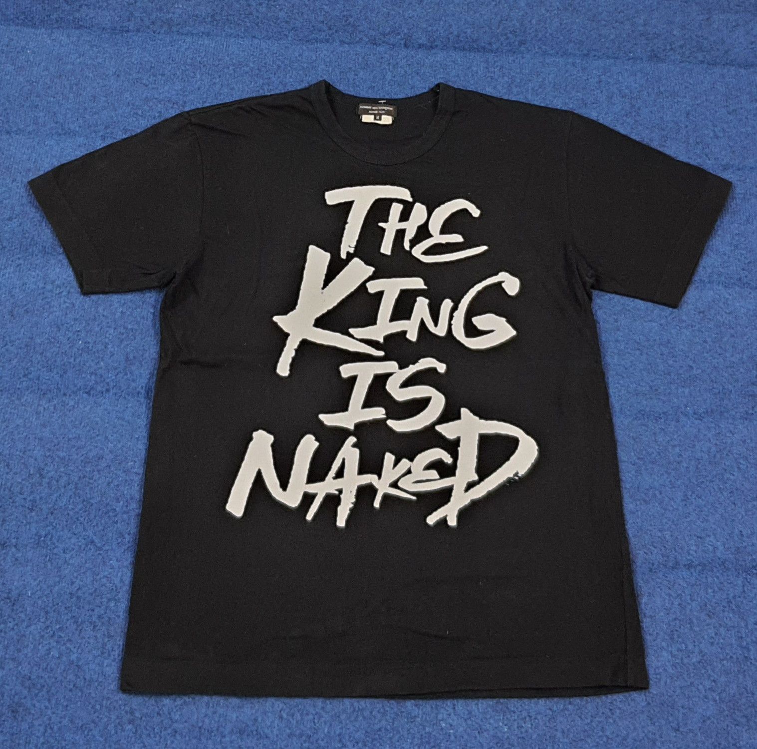 Comme des Garcons Homme Plus Vintage 90s Comme Des Garcons Quotes Japan Tshirt C299N19 Size US M / EU 48-50 / 2 - 1 Thumbnail