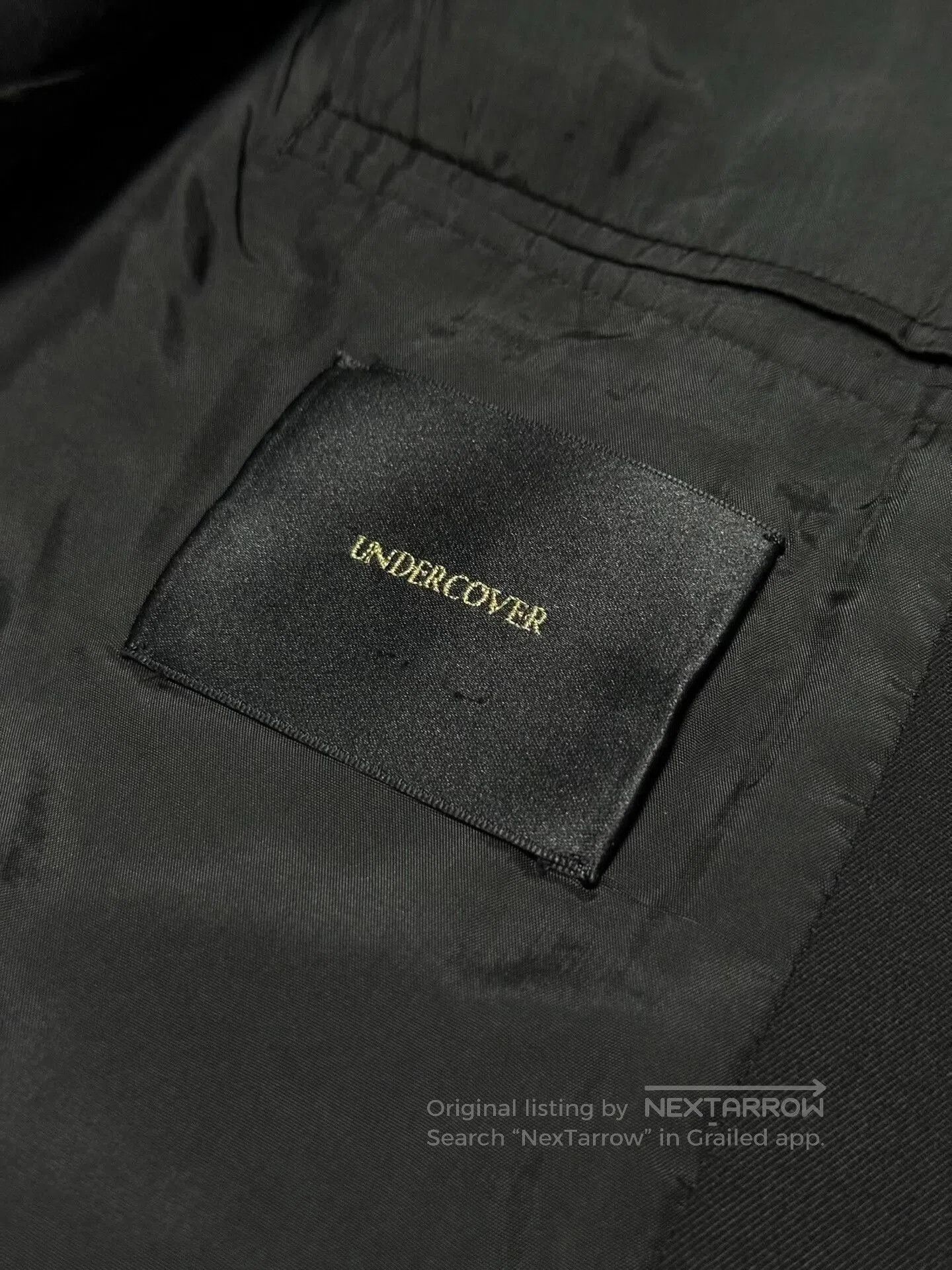 Undercover Undercover Distressed Black Suit Jacket. Size US L / EU 52-54 / 3 - 8 Thumbnail
