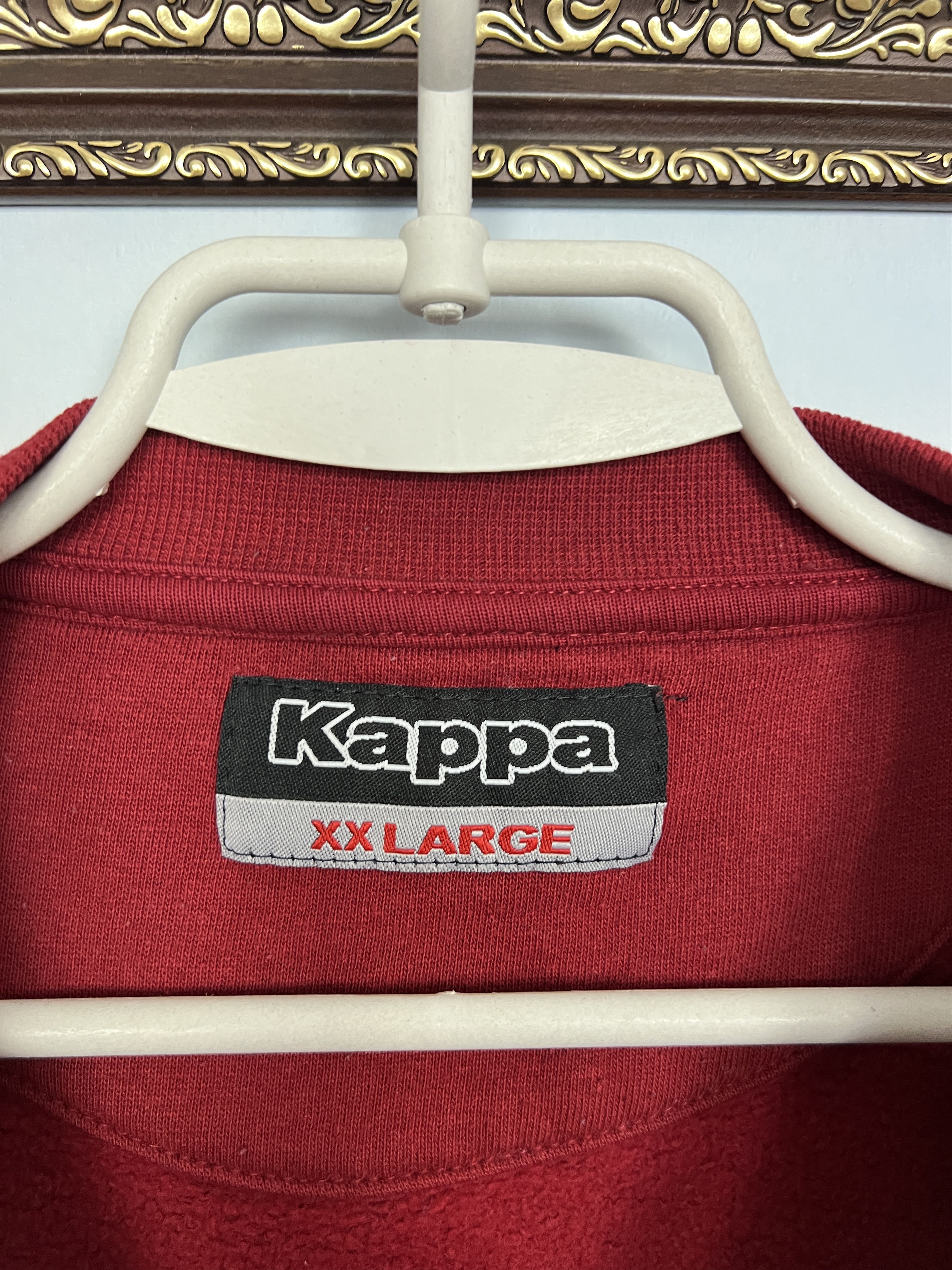 Kappa Vintage Roma Football Sweatshirt Red Soccer Crewneck Maglia Size US XXL / EU 58 / 5 - 5 Thumbnail