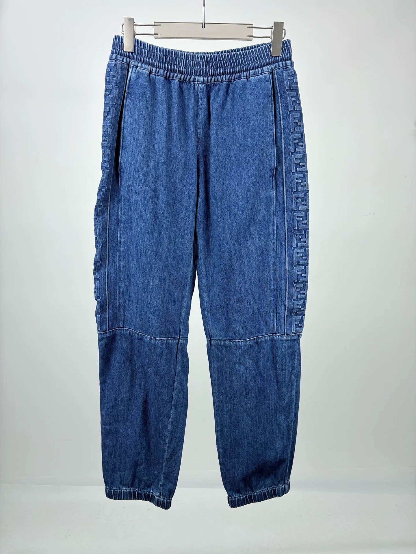 Fendi Fendi Double F Logo Denim Pants Size S Size US 27 - 1 Thumbnail