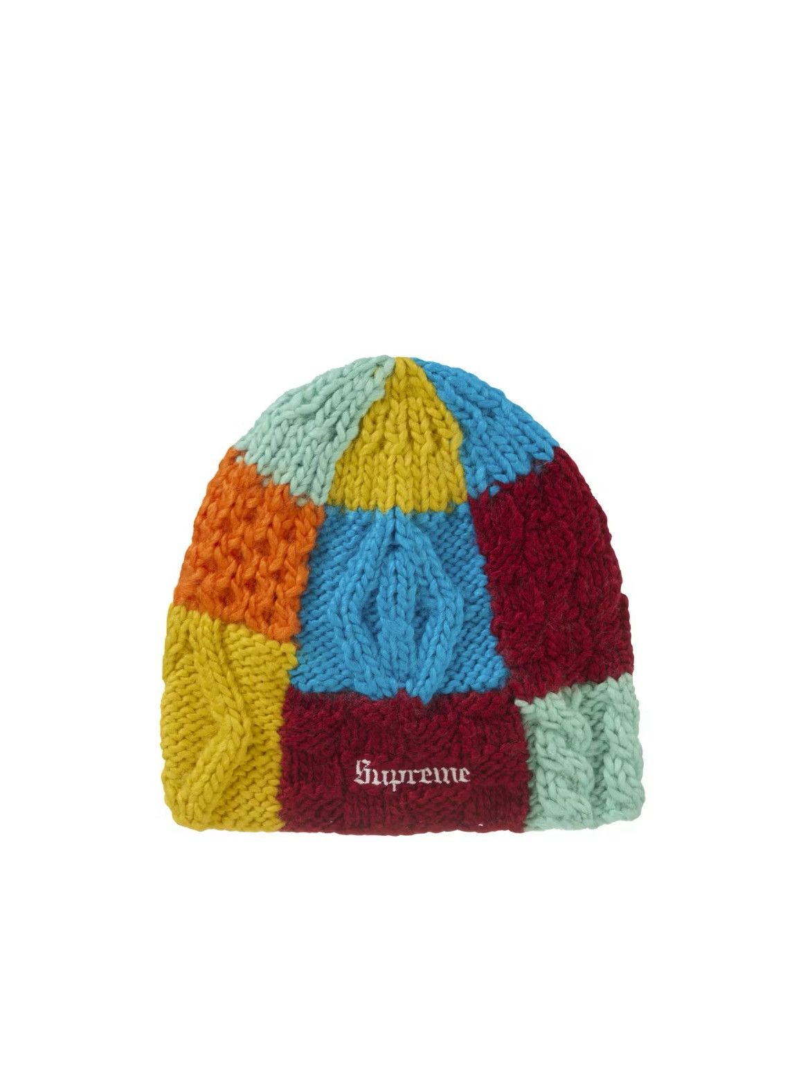 Supreme Supreme Block Knit Beanie Multicolor Size ONE SIZE - 1 Thumbnail