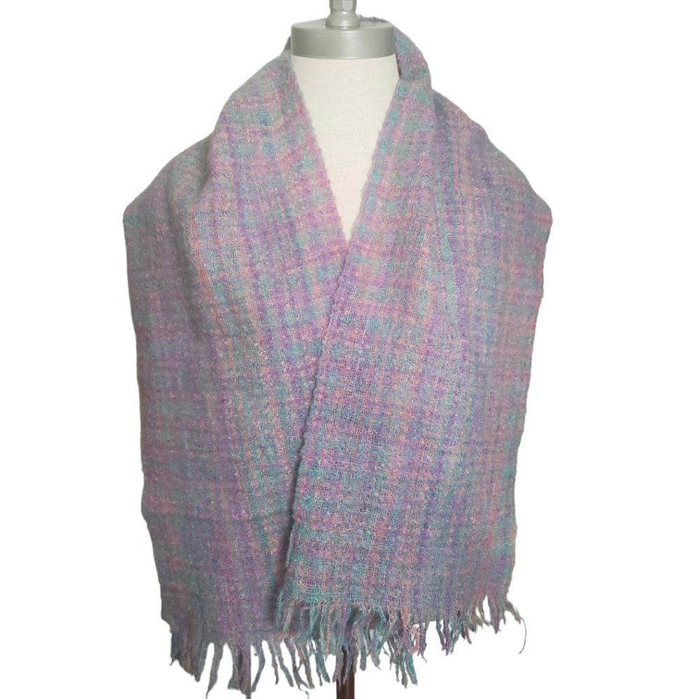 Designer CT827 Ladies Wool Pastel Colors Scarf Size ONE SIZE - 1 Thumbnail