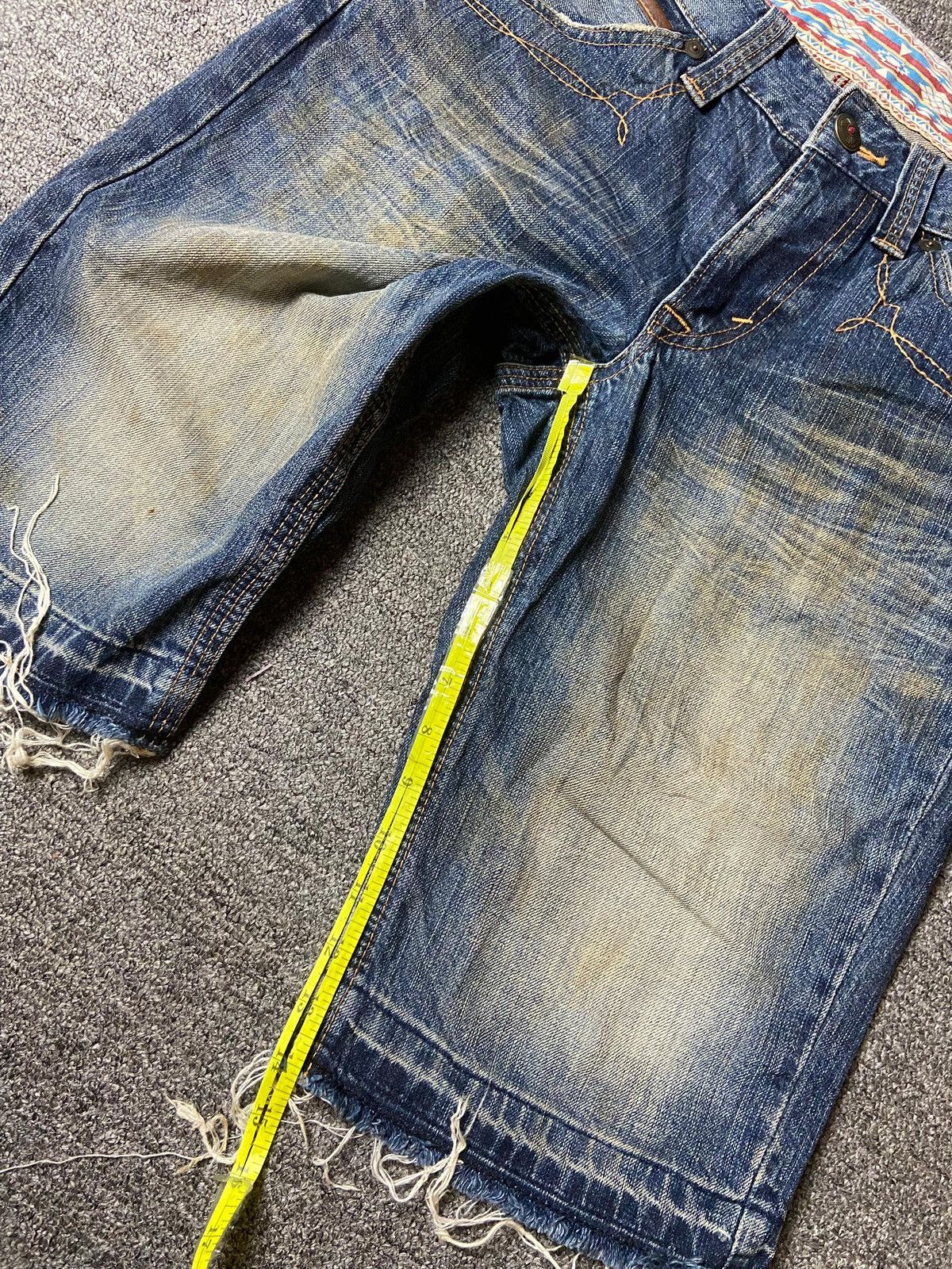 Edwin × Japanese Brand × Vintage Vintage Edwin Exclusive XV Denim Jeans Shorts (128) Size US 32 / EU 48 - 6 Thumbnail