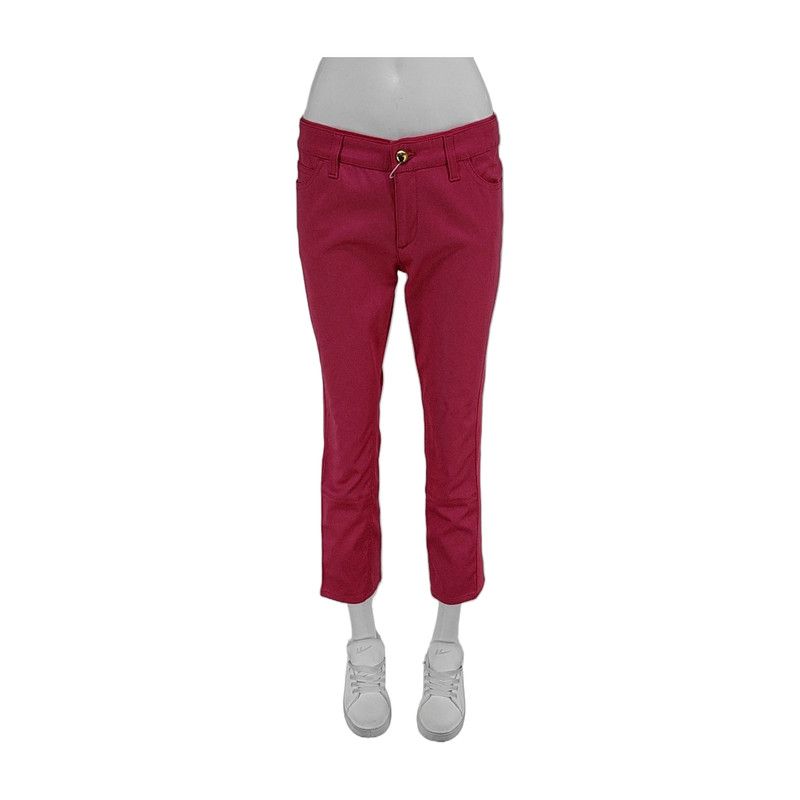 Louis Vuitton Louis Vuitton Pink Cotton Women's Trousers 0089 Size 27" / US 4 / IT 40 - 1 Thumbnail